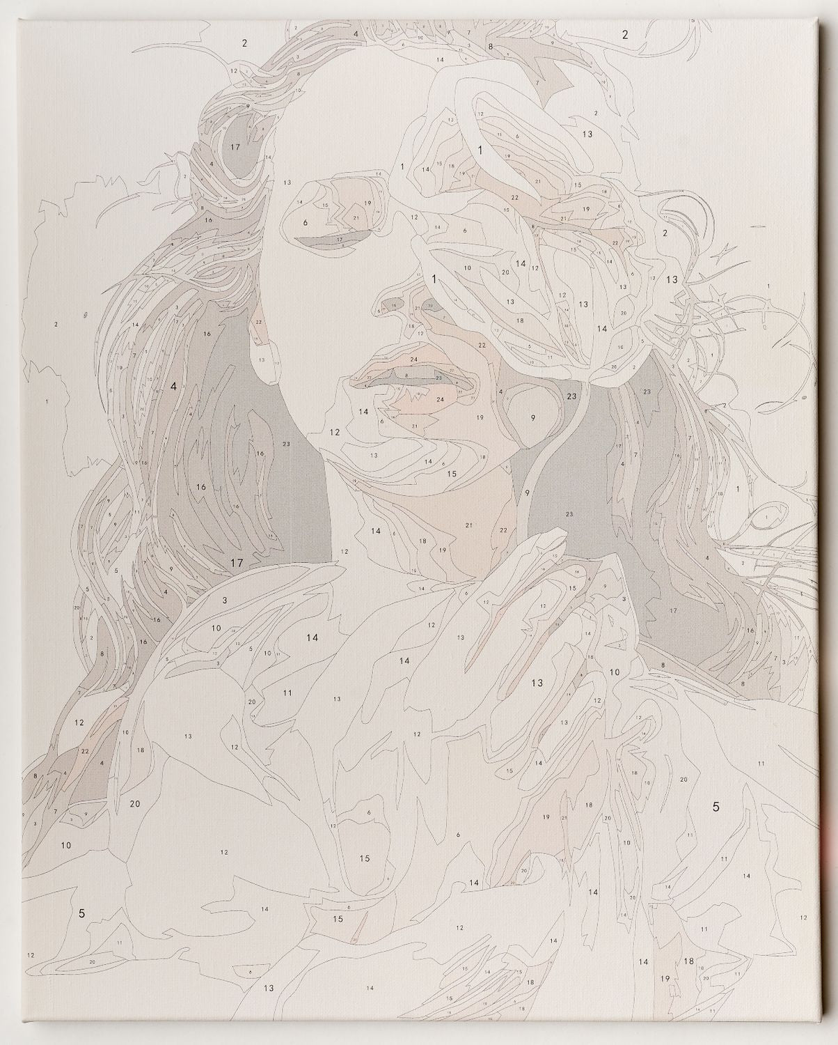 Paint by Numbers 40x50 cm | Tender beauty (MG2111e) – Painting by numbers | Varvikas.Shop