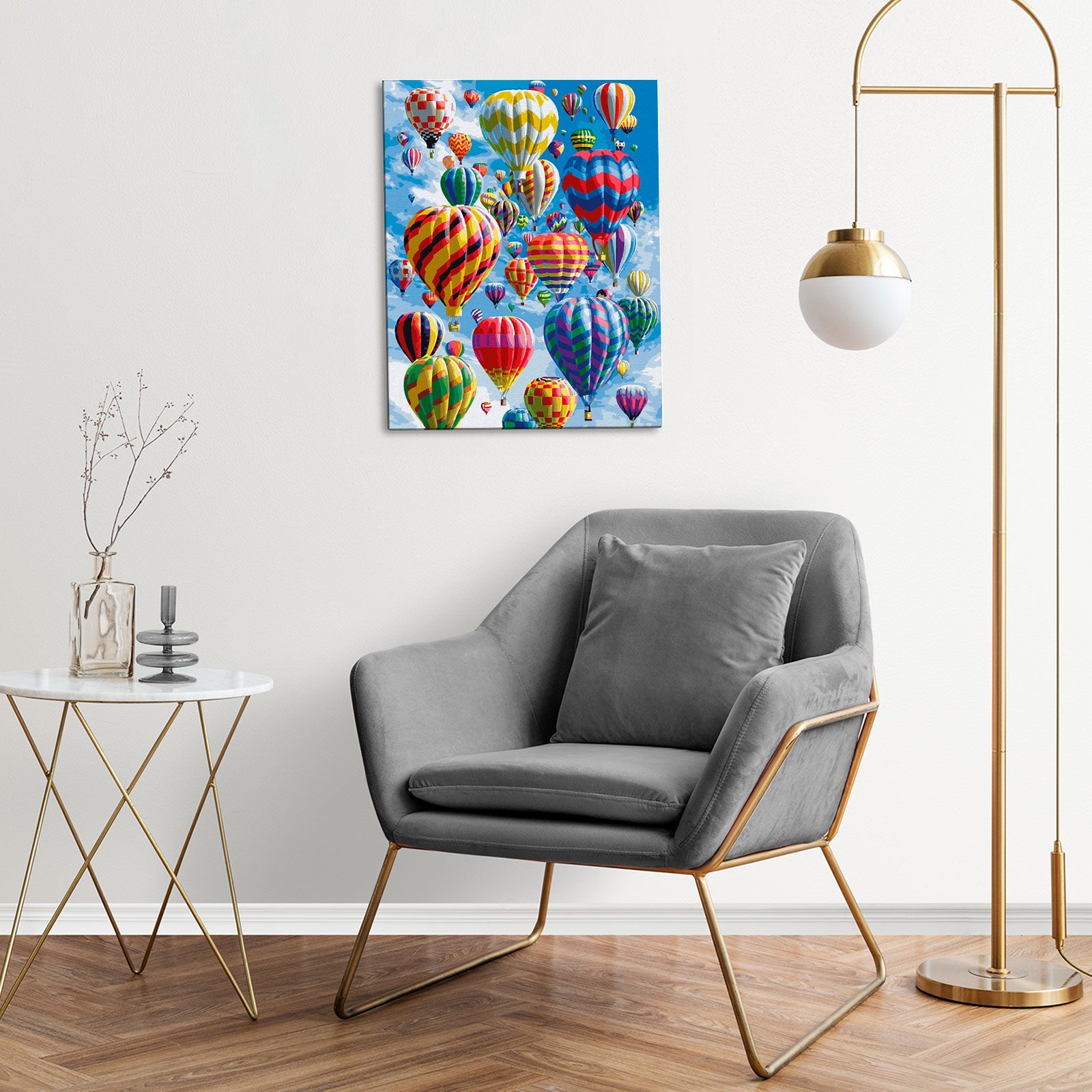 Paint by Numbers 40x50 cm | Towards desires (MG2445e) – Painting by numbers | Varvikas.Shop