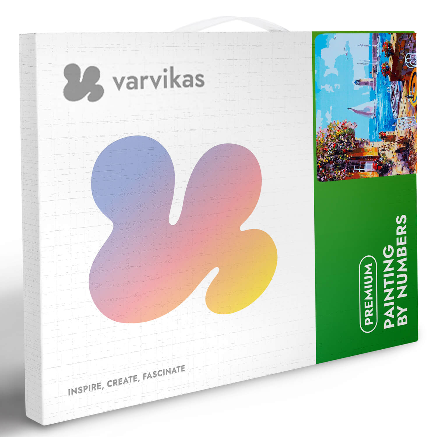 Paint by Numbers 40x50 cm | Veranda at the Pier (MG3109e) – Painting by numbers | Varvikas.Shop