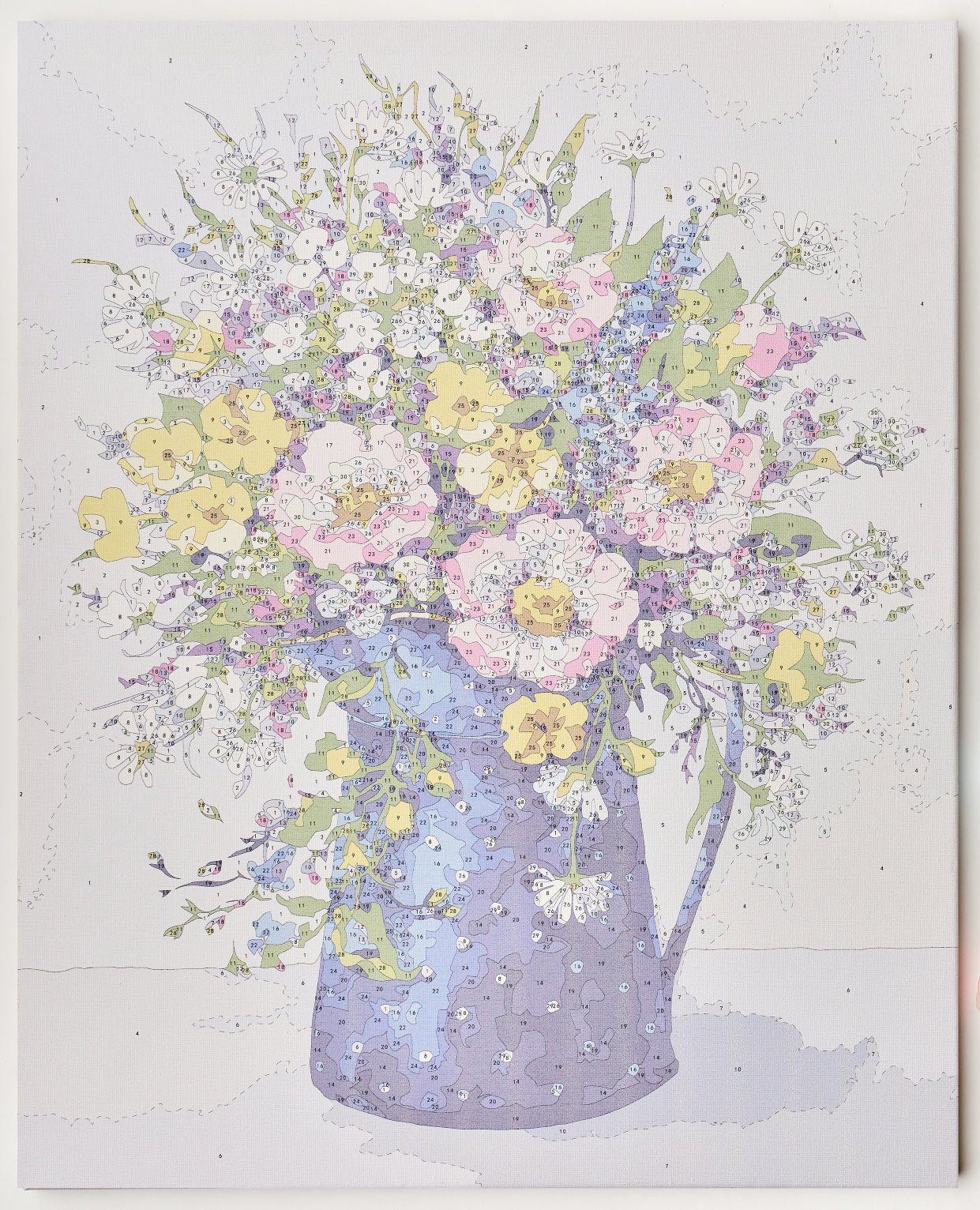 Paint by Numbers 40x50 cm | Wildflower Bouquet (MG2180e) – Painting by numbers | Varvikas.Shop