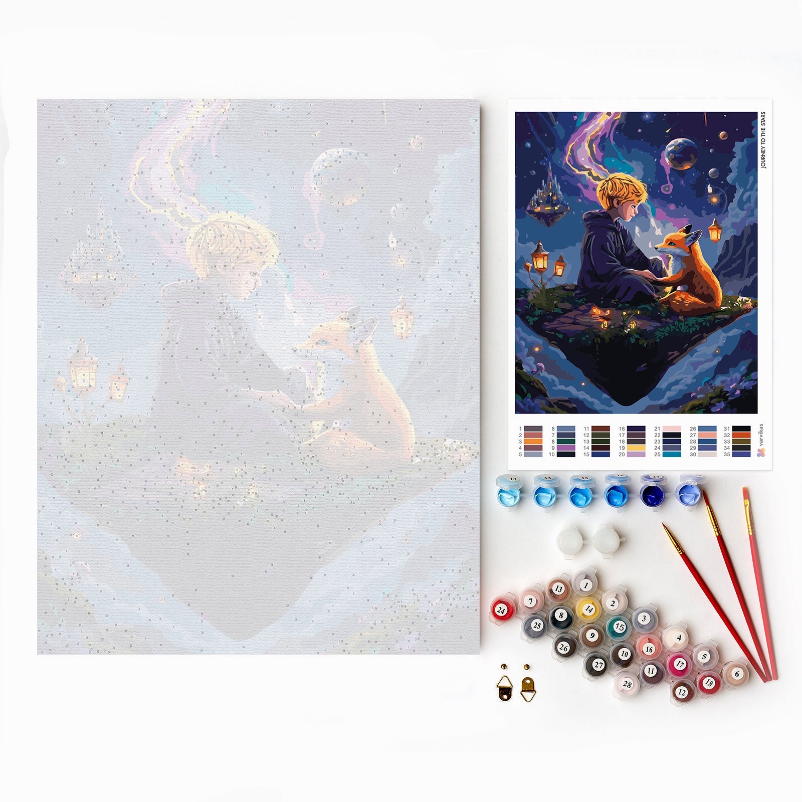 Painting by numbers - MG2529e - Journey to the Stars – Painting by numbers | Varvikas.Shop