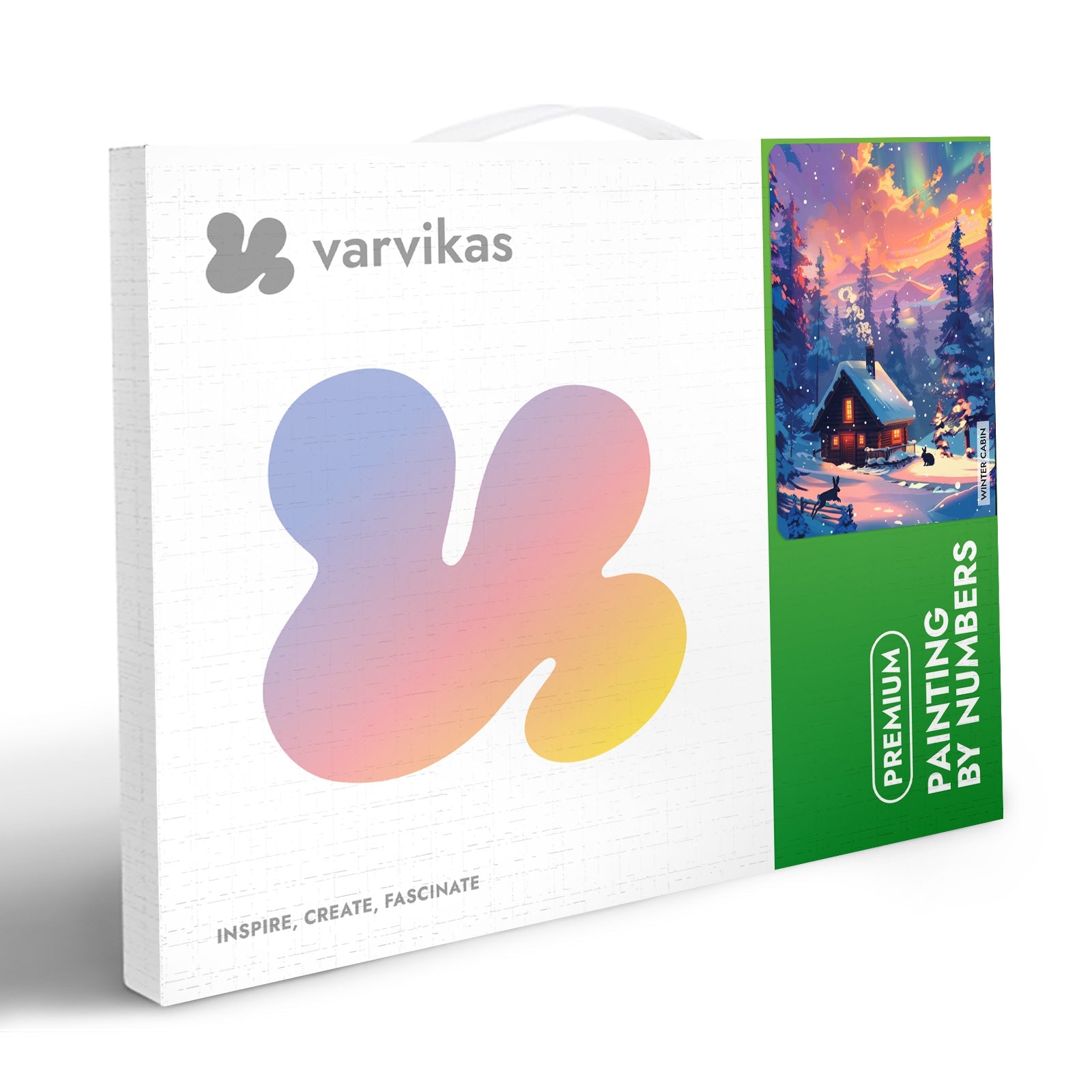 Painting by numbers - MG2530e - Winter Cabin – Painting by numbers | Varvikas.Shop