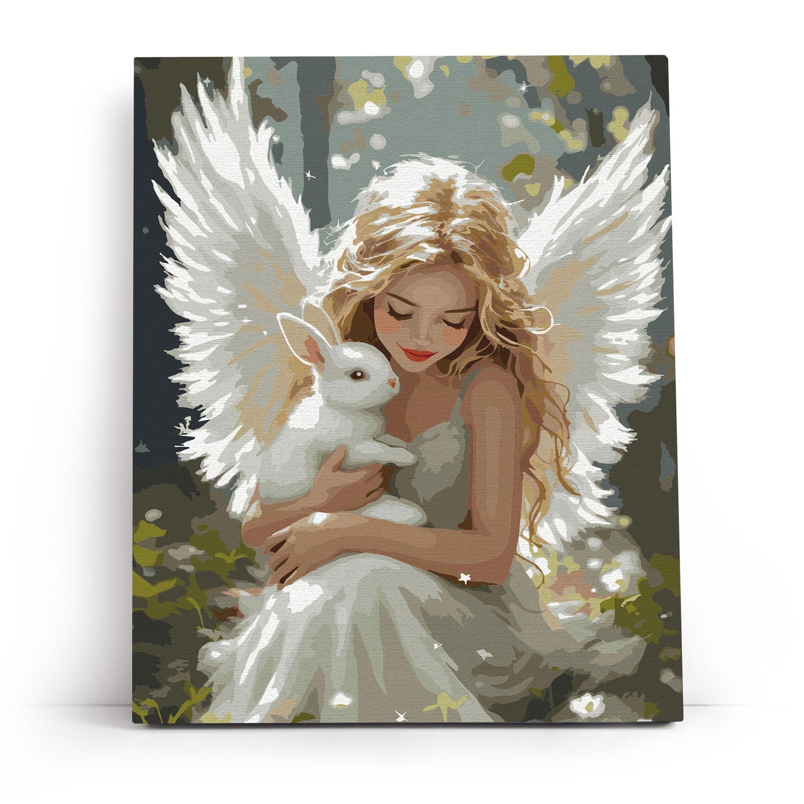 Painting by numbers - MG2532e - Heavenly Friend – Painting by numbers | Varvikas.Shop