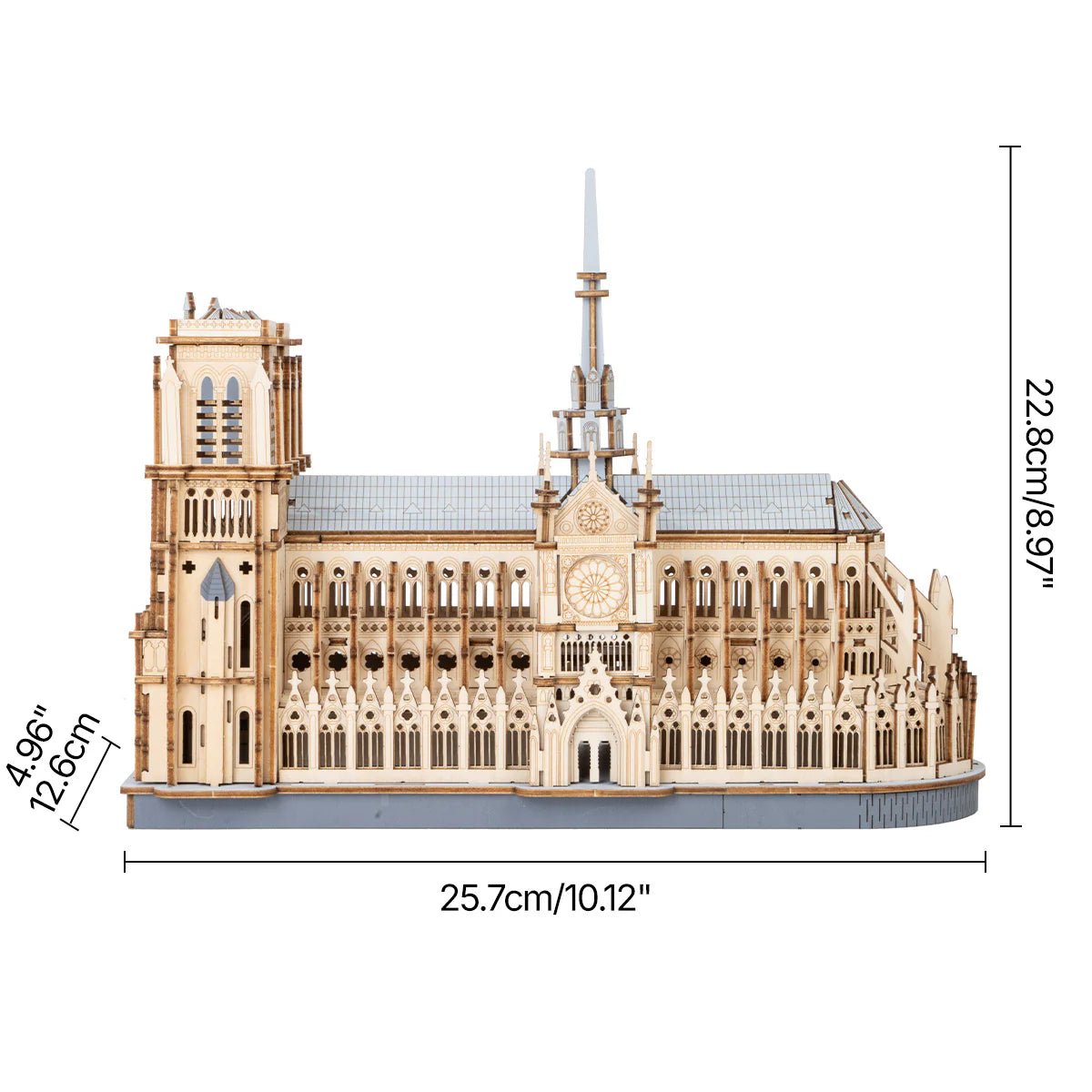 TG511e - Paris Cathedral – Wooden constructors | Varvikas.Shop