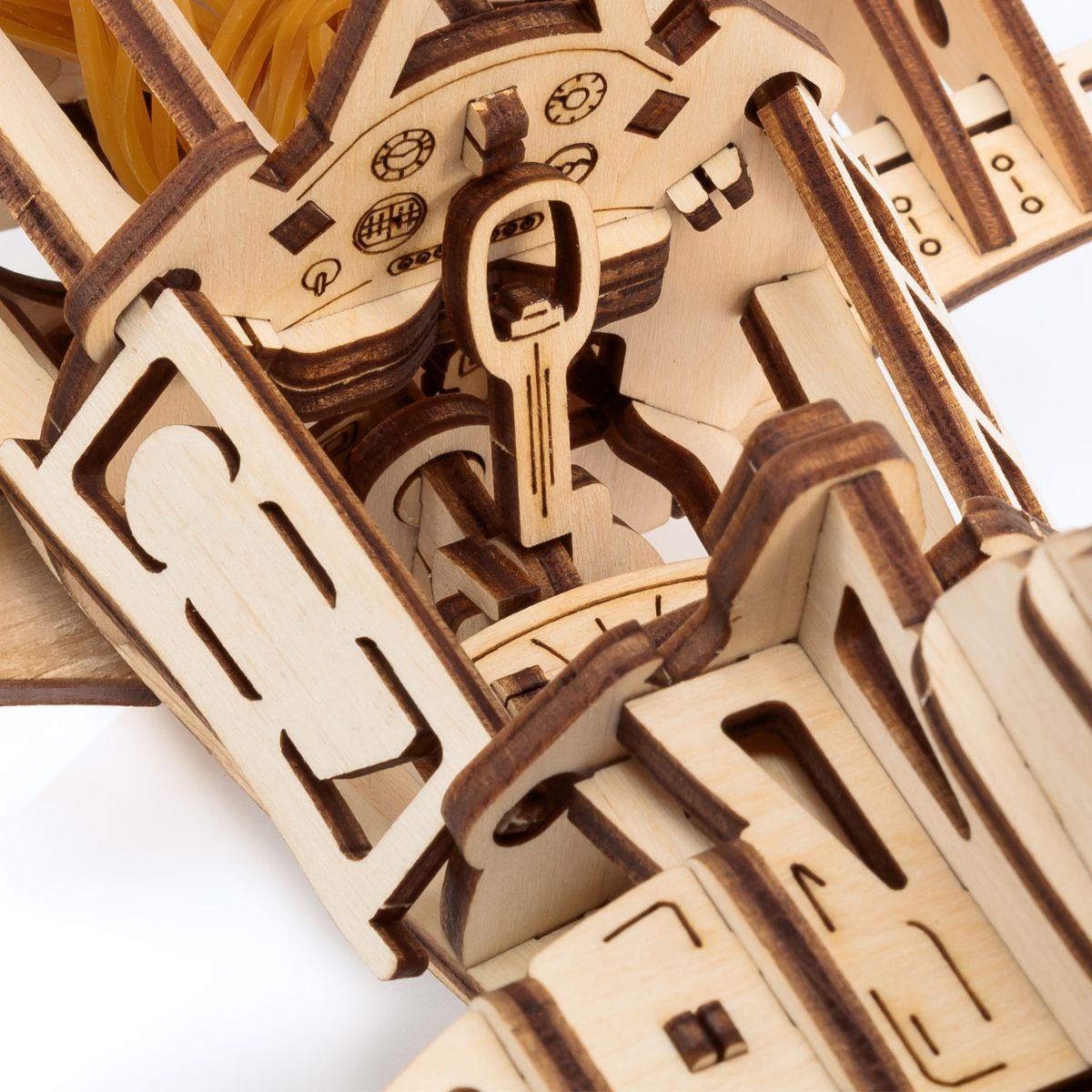 Wooden constructor - BEW005e - Airplane – Wooden constructors | Varvikas.Shop