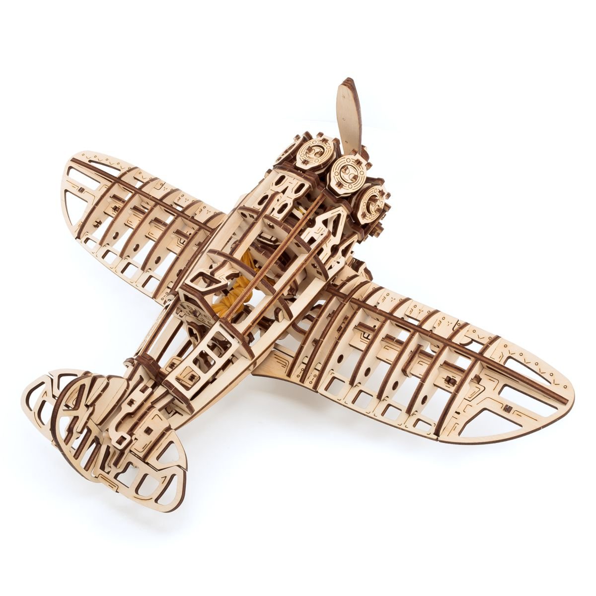 Wooden constructor - BEW005e - Airplane – Wooden constructors | Varvikas.Shop