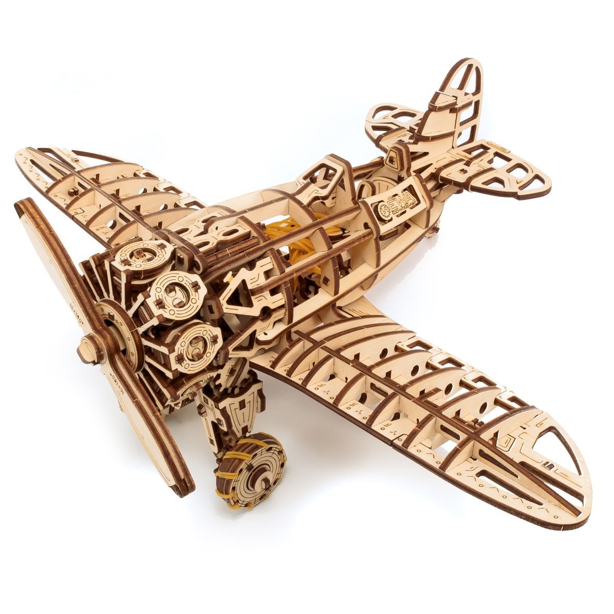 Wooden constructor - BEW005e - Airplane – Wooden constructors | Varvikas.Shop