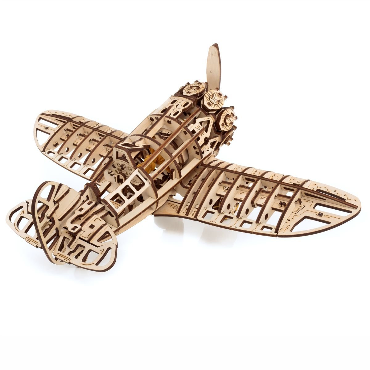 Wooden constructor - BEW005e - Airplane – Wooden constructors | Varvikas.Shop