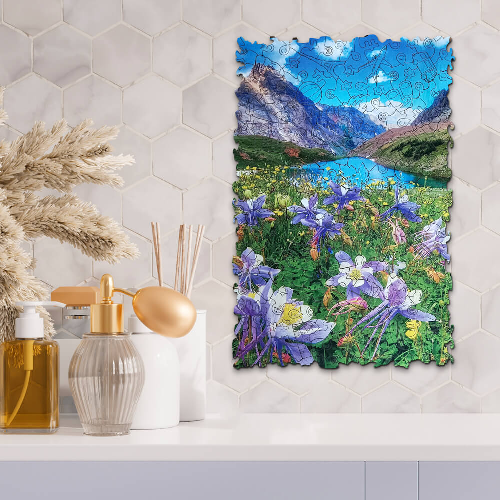 Wooden Jigsaw Puzzle 170 pcs | Alps Hugs (PW014e) – Wooden puzzles | Varvikas.Shop