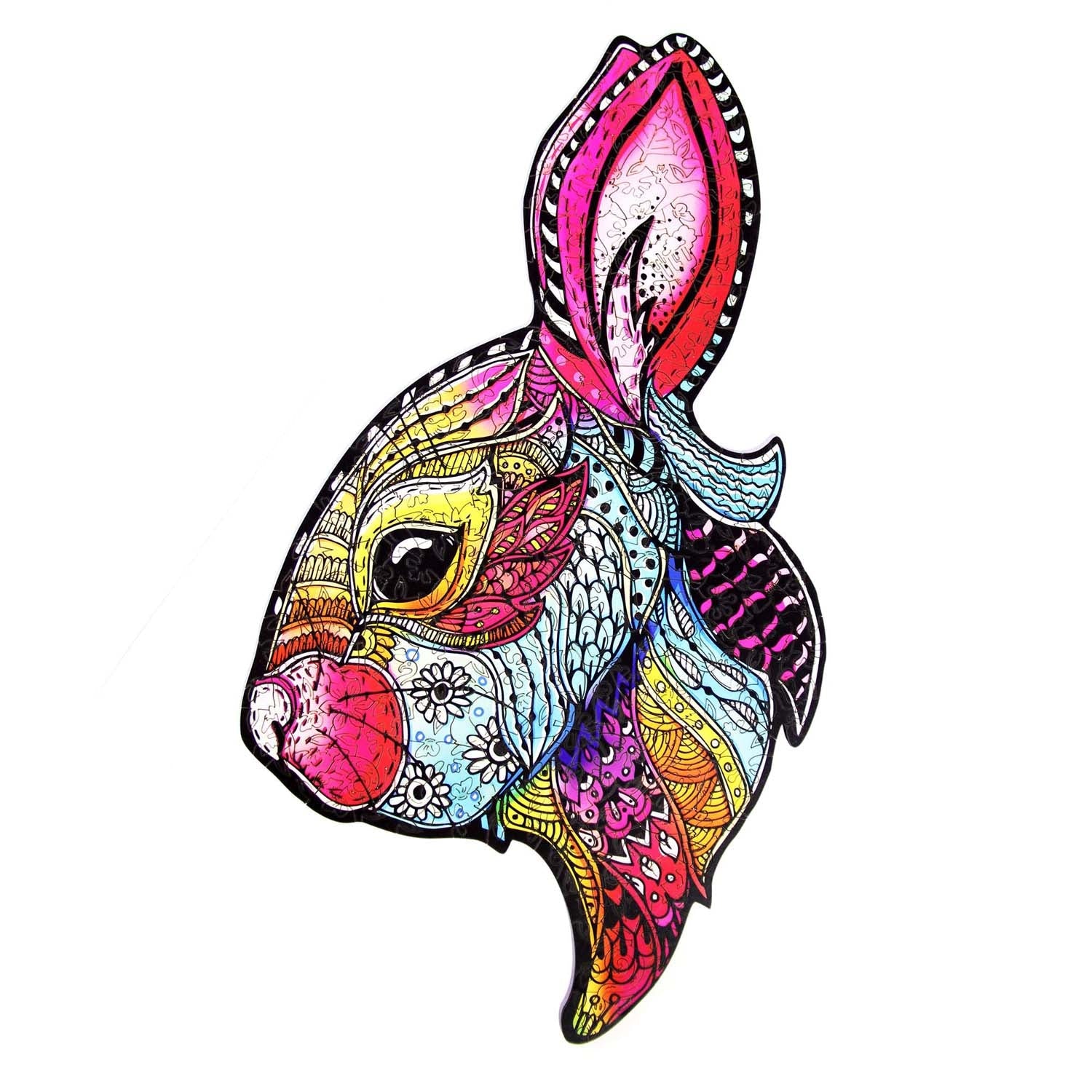 Wooden Jigsaw Puzzle 250 pcs | Sly Hare (PW003e) – Wooden puzzles | Varvikas.Shop