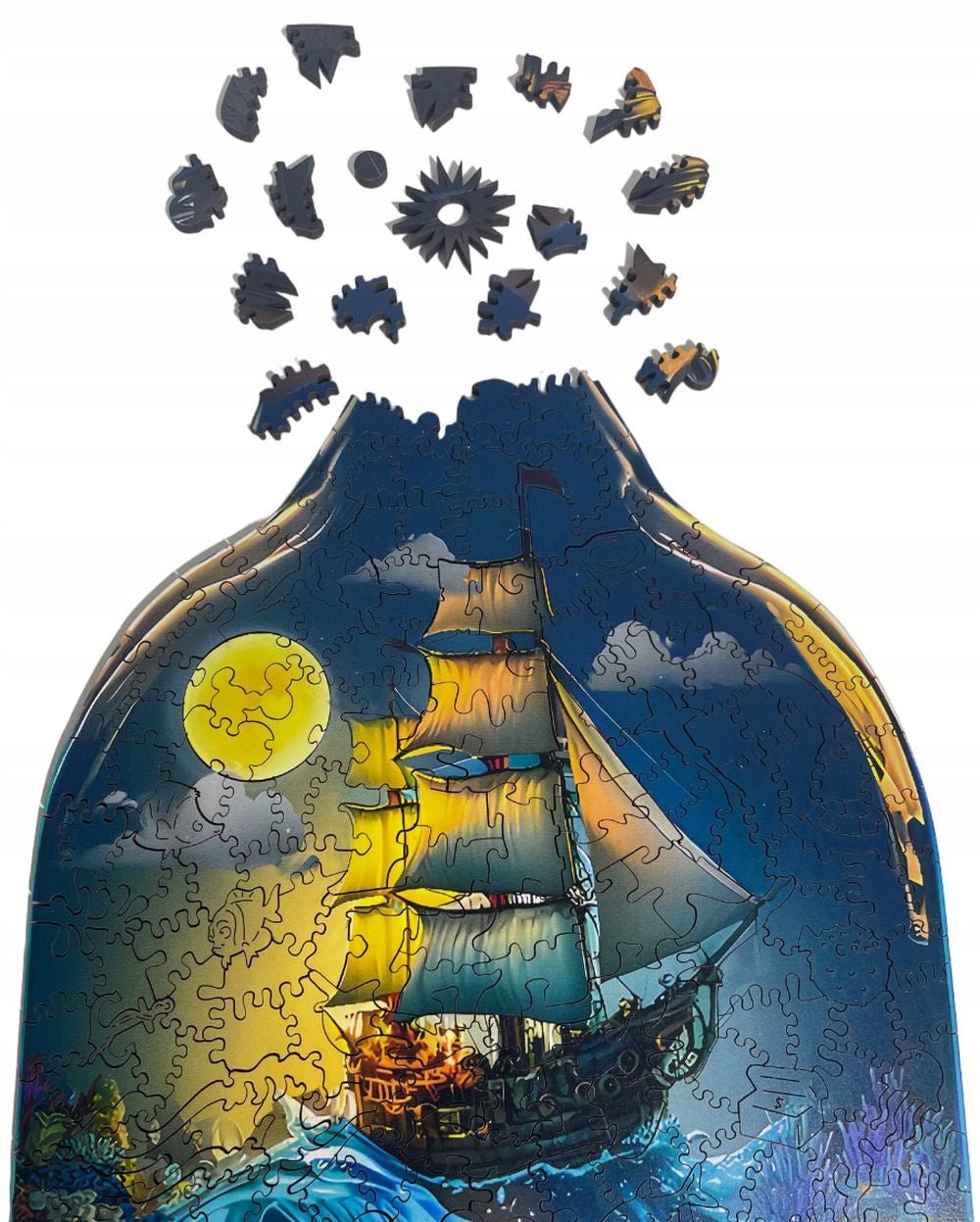 Wooden Jigsaw Puzzle 300 pcs | Lost World (PW035e) – Wooden puzzles | Varvikas.Shop