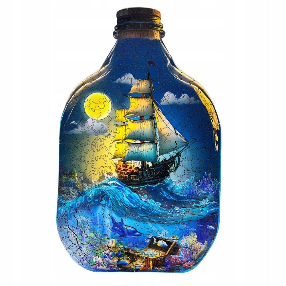 Wooden Jigsaw Puzzle 300 pcs | Lost World (PW035e) – Wooden puzzles | Varvikas.Shop