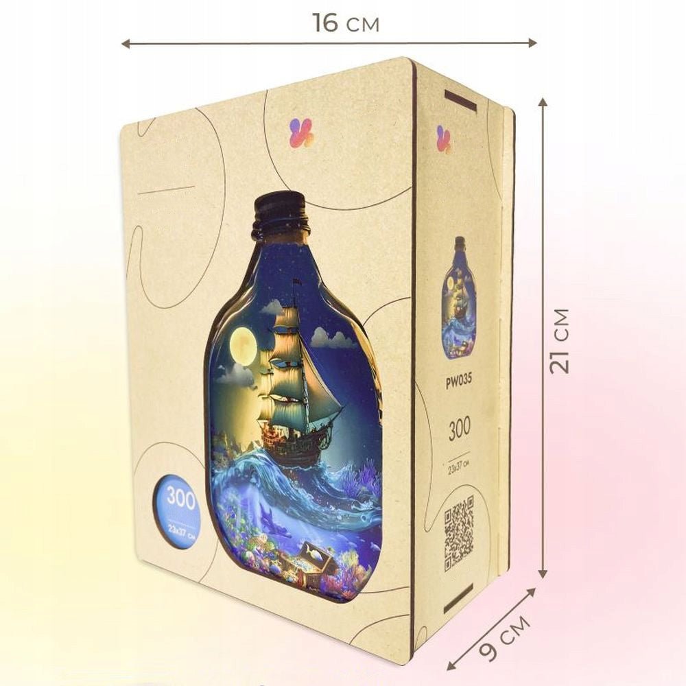 Wooden Jigsaw Puzzle 300 pcs | Lost World (PW035e) – Wooden puzzles | Varvikas.Shop