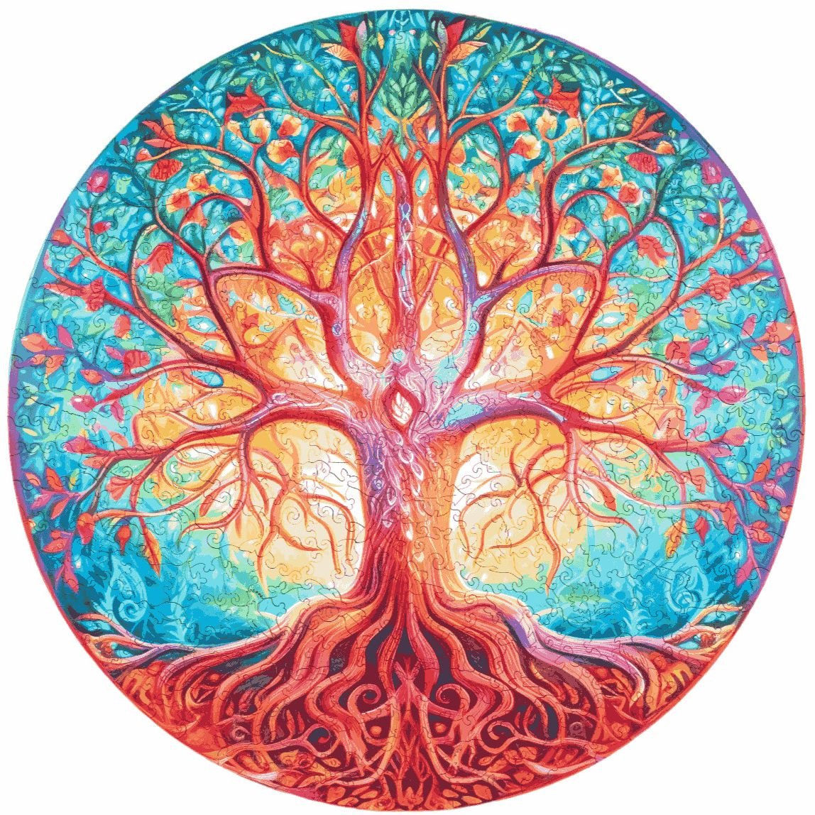 Wooden Jigsaw Puzzle 300 pcs | Winged Dragon (PW022e) – Wooden puzzles | Varvikas.Shop