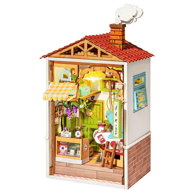 DIY Miniature House Kit (RoomBox) | Sweet Jam Shop (RDS003e) – Roombox | Varvikas.Shop