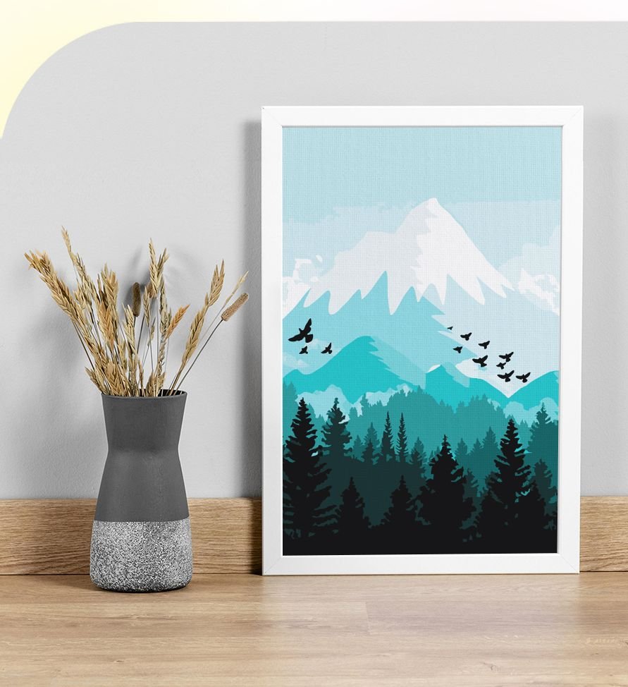 Winter Paint by Numbers: Snowy Scenes and Cozy Nights - Varvikas.Shop