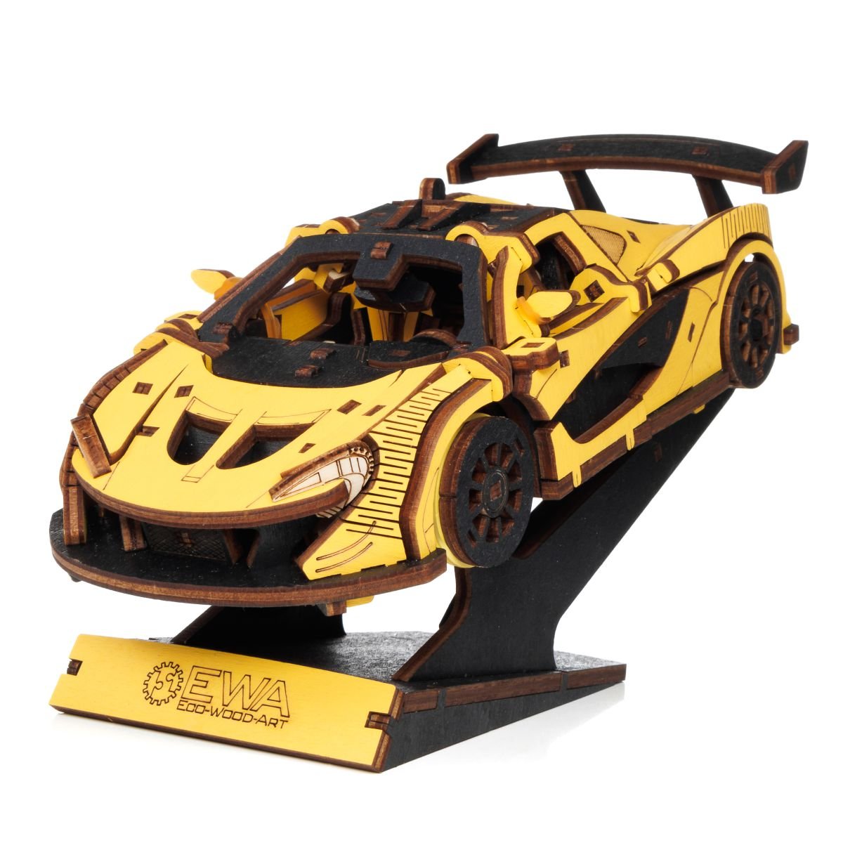Wooden Car Model Kits: Retro, Racing, Fire Engines, Trucks and Farm Vehicles - Varvikas.Shop
