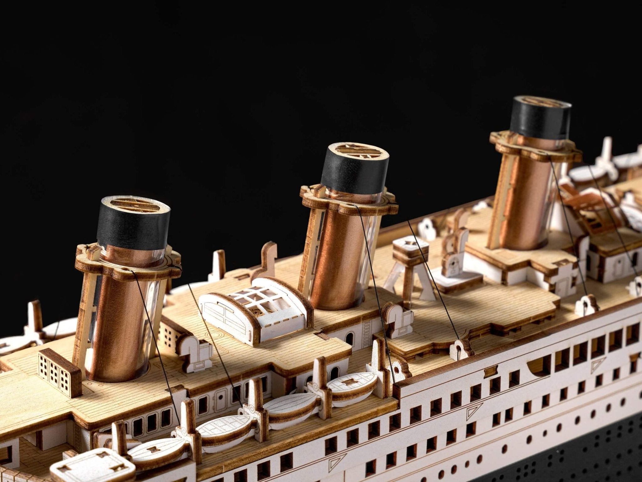 3D Wooden Mechanical Puzzle Kit, 1912 - Eternal Atlantic Voyager (TGL02) – Wooden constructors | Varvikas.Shop