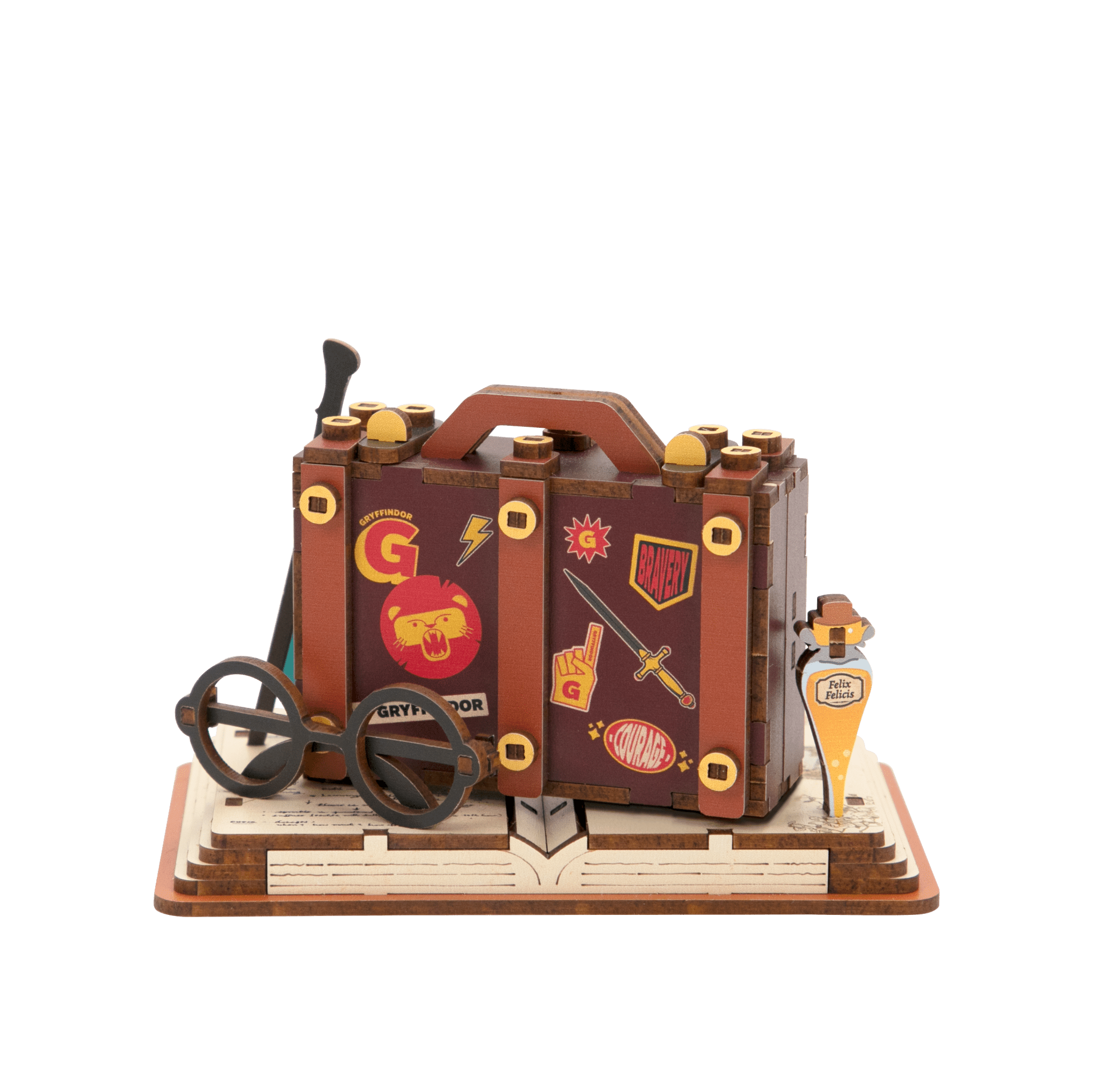 3D Wooden Mechanical Puzzle Kit, Hedwig (1613) – Wooden constructors | Varvikas