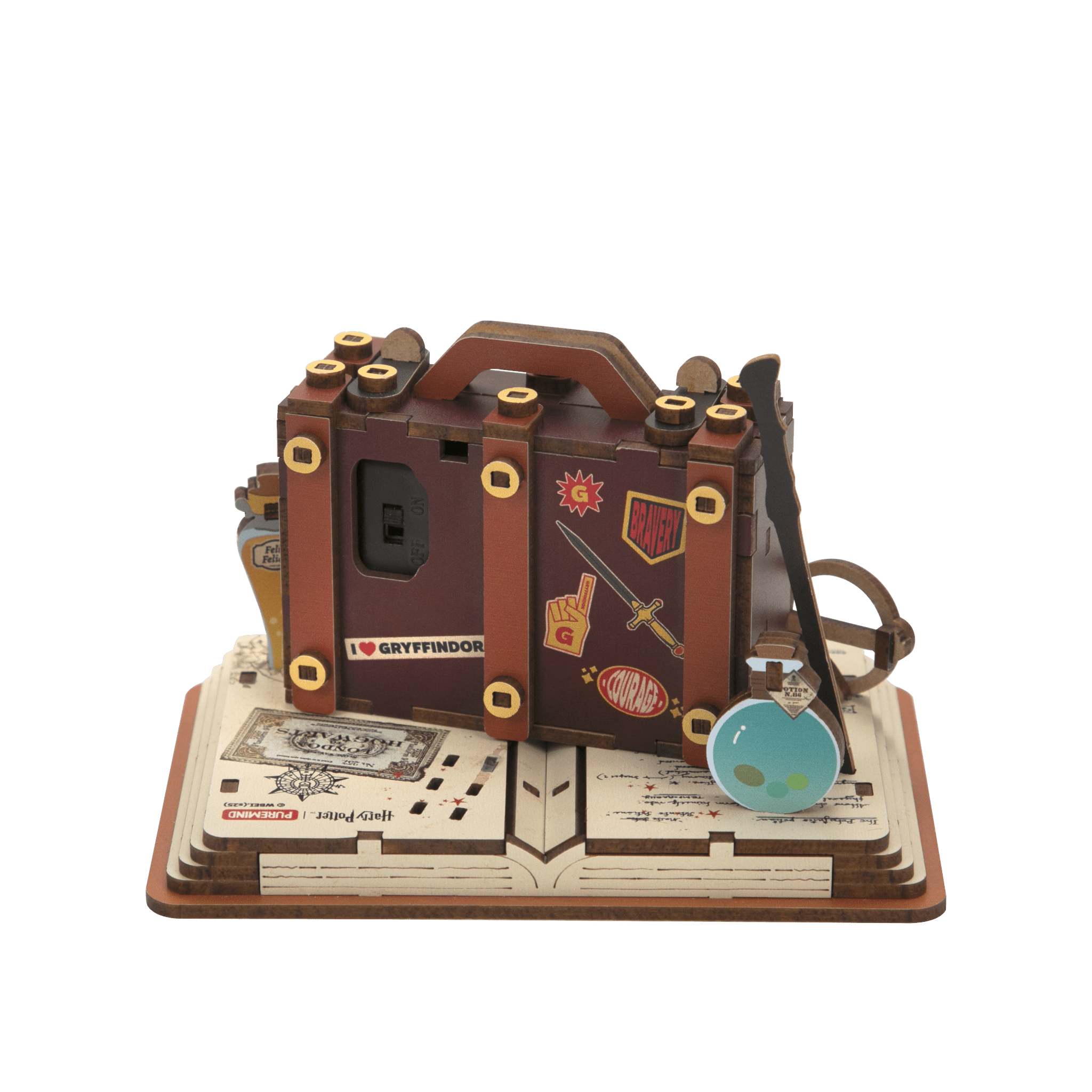 3D Wooden Mechanical Puzzle Kit, Hedwig (1613) – Wooden constructors | Varvikas