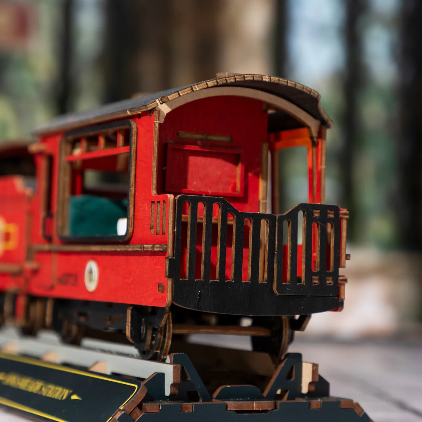 3D Wooden Mechanical Puzzle Kit, Hogwarts Express (1612) – Wooden constructors | Varvikas