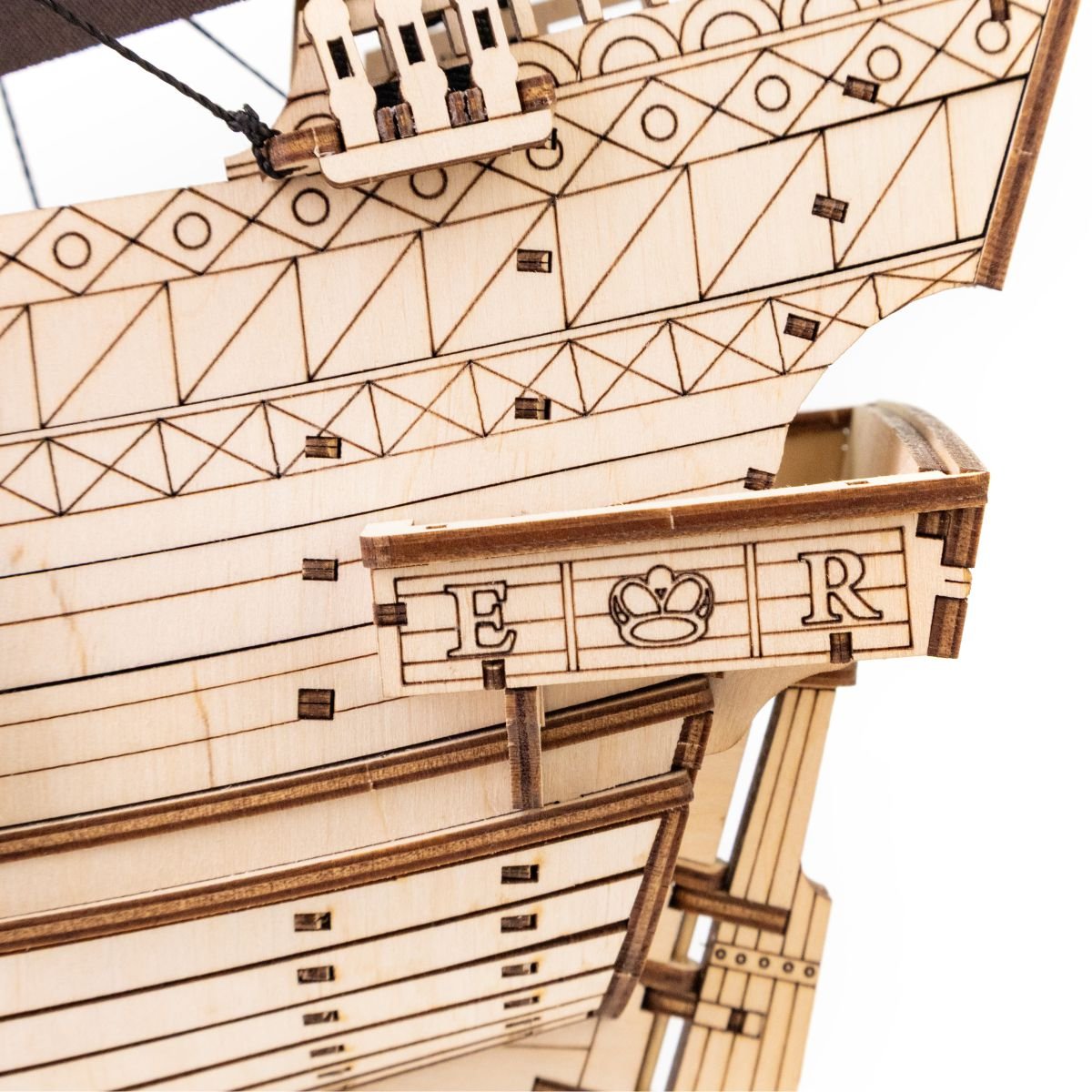 3D Wooden Mechanical Puzzle Kit, Lord of the Seas (BEW017e) – Wooden constructors | Varvikas.Shop