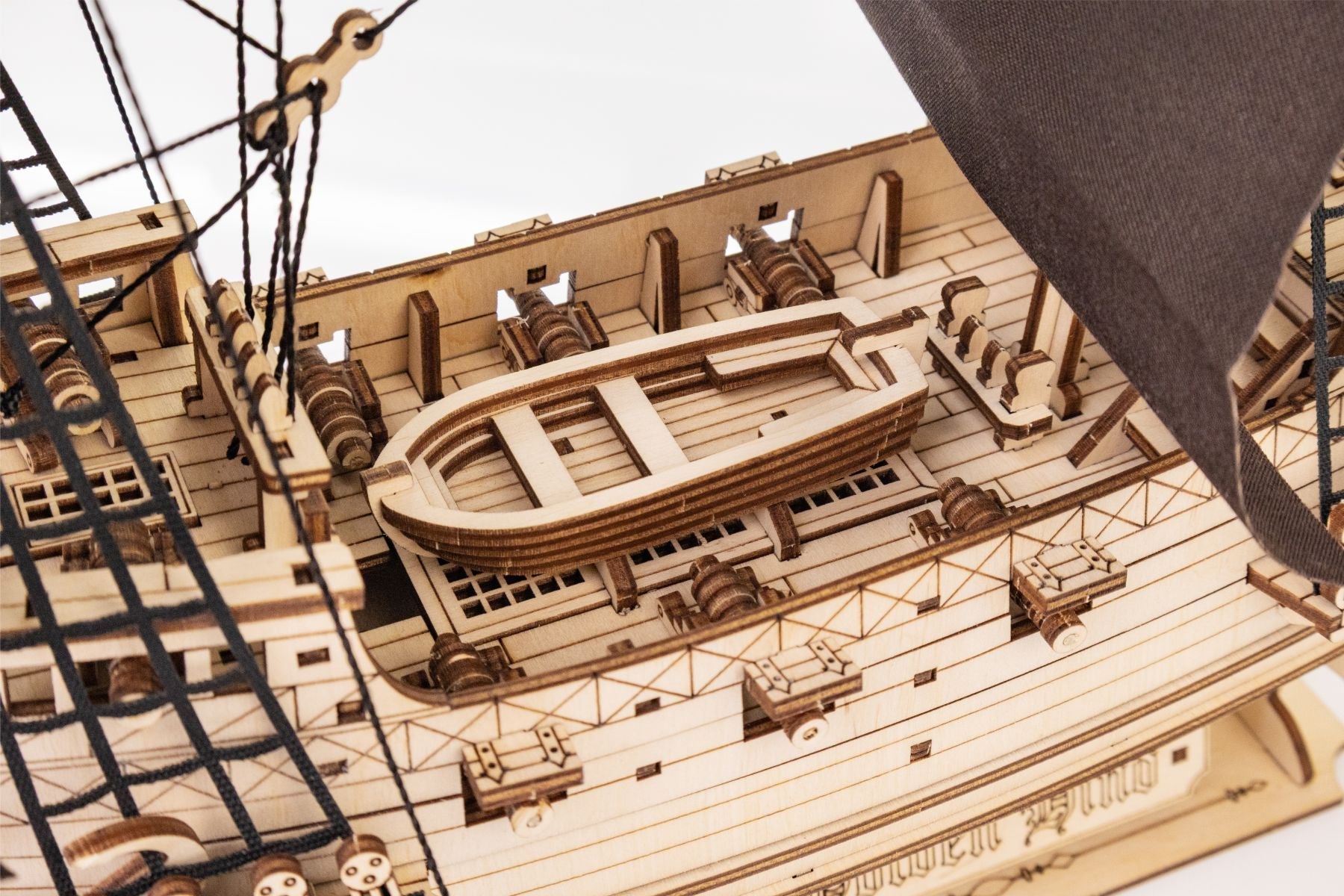 3D Wooden Mechanical Puzzle Kit, Lord of the Seas (BEW017e) – Wooden constructors | Varvikas.Shop