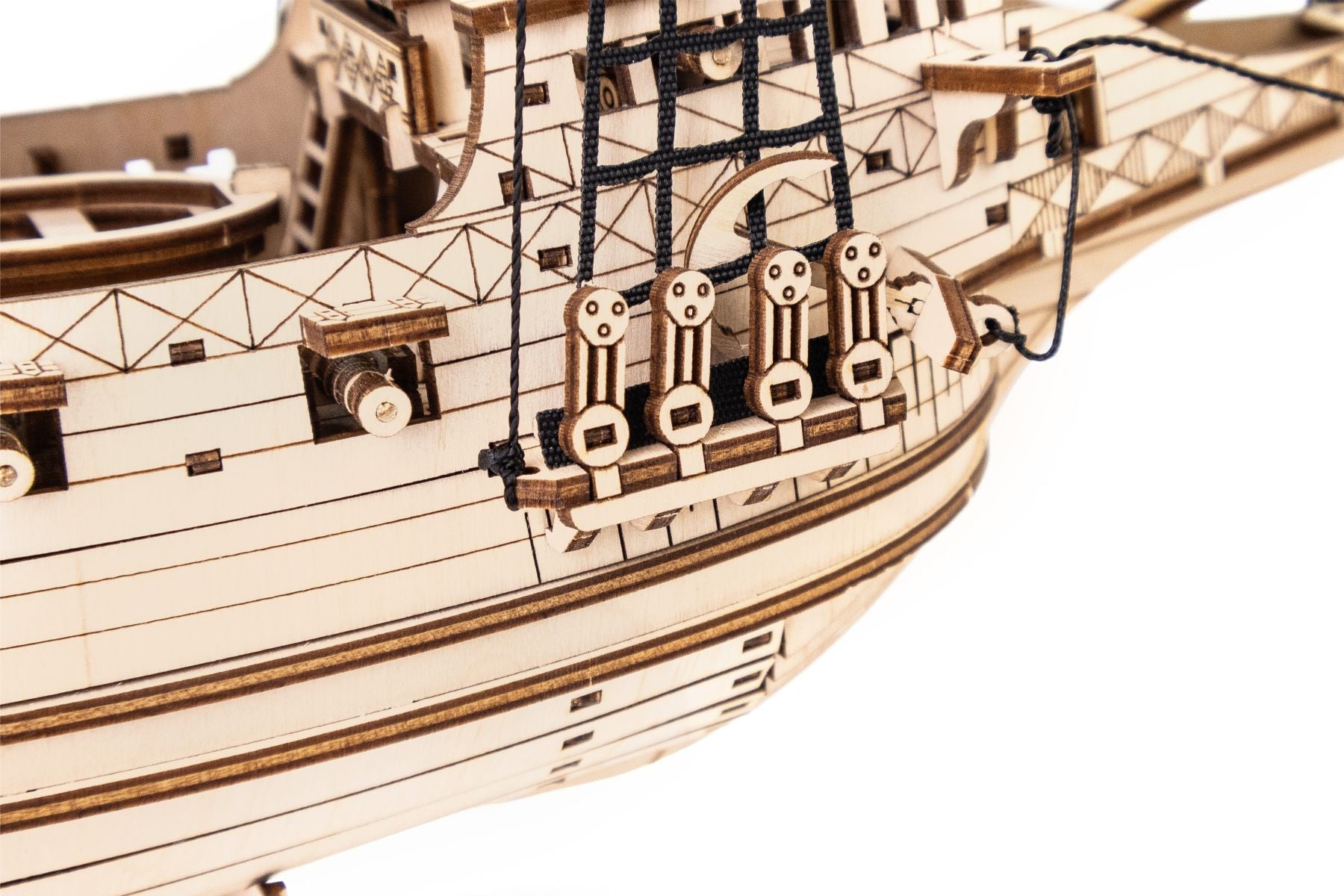 3D Wooden Mechanical Puzzle Kit, Lord of the Seas (BEW017e) – Wooden constructors | Varvikas.Shop