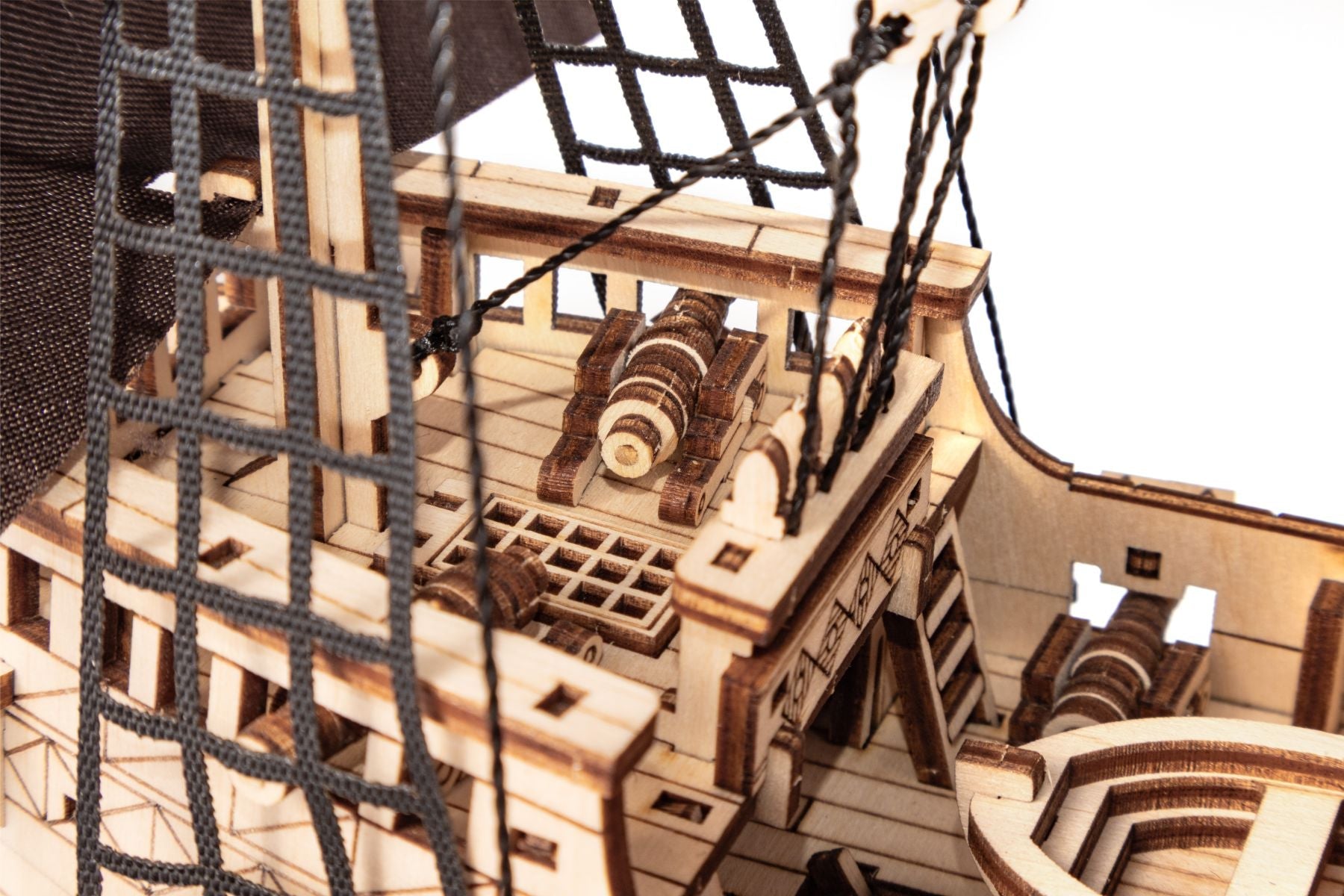 3D Wooden Mechanical Puzzle Kit, Lord of the Seas (BEW017e) – Wooden constructors | Varvikas.Shop