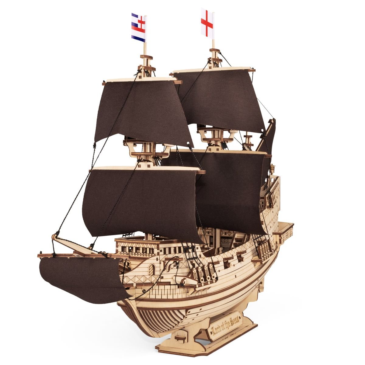 3D Wooden Mechanical Puzzle Kit, Lord of the Seas (BEW017e) – Wooden constructors | Varvikas.Shop