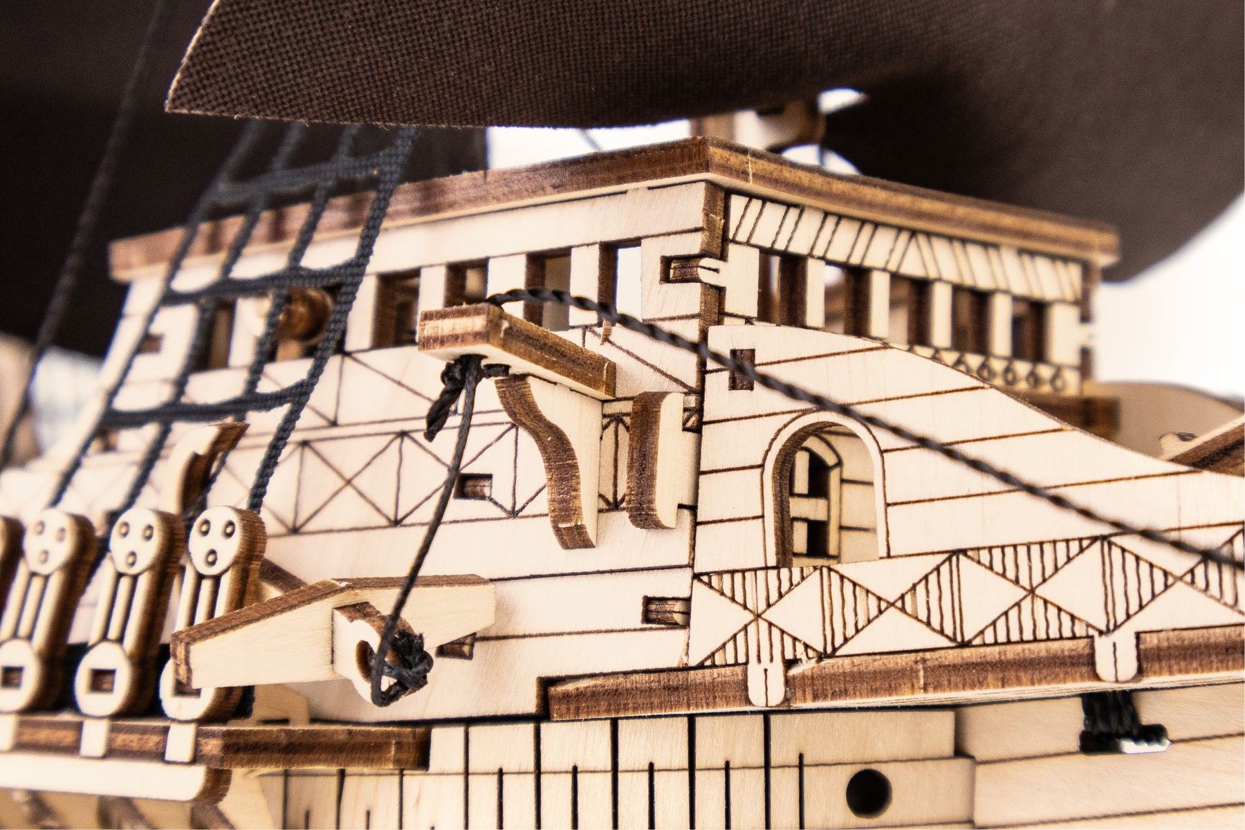 3D Wooden Mechanical Puzzle Kit, Lord of the Seas (BEW017e) – Wooden constructors | Varvikas.Shop