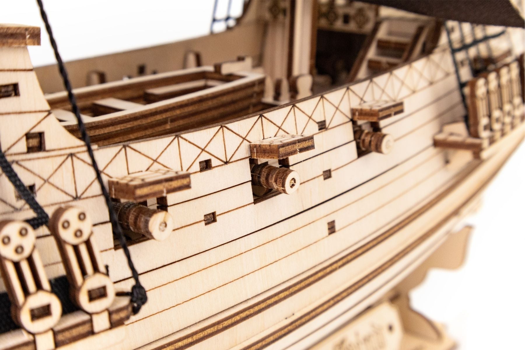 3D Wooden Mechanical Puzzle Kit, Lord of the Seas (BEW017e) – Wooden constructors | Varvikas.Shop