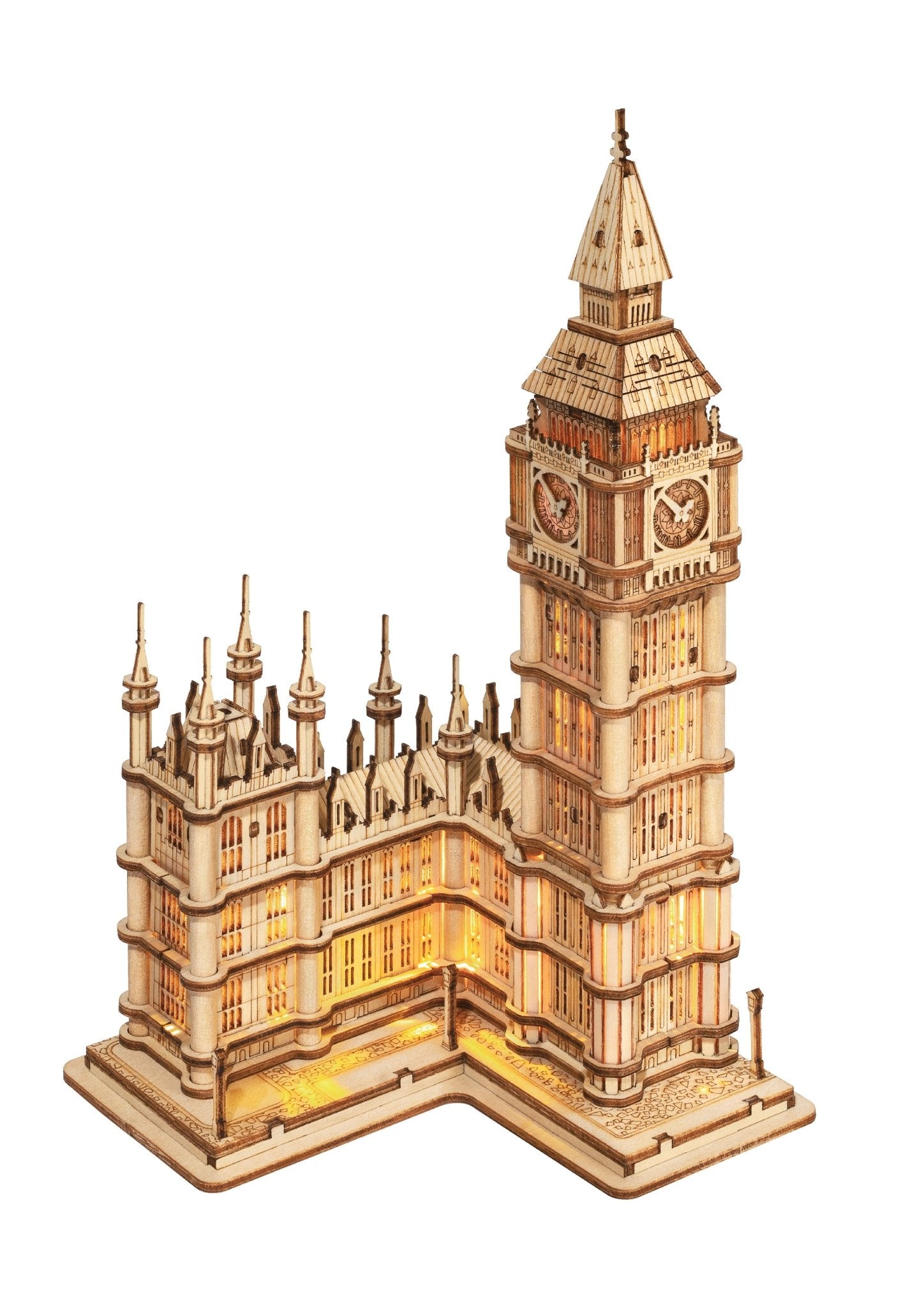 3D Wooden Model Kit | Big Ben (RA004e) – Wooden constructors | Varvikas.Shop