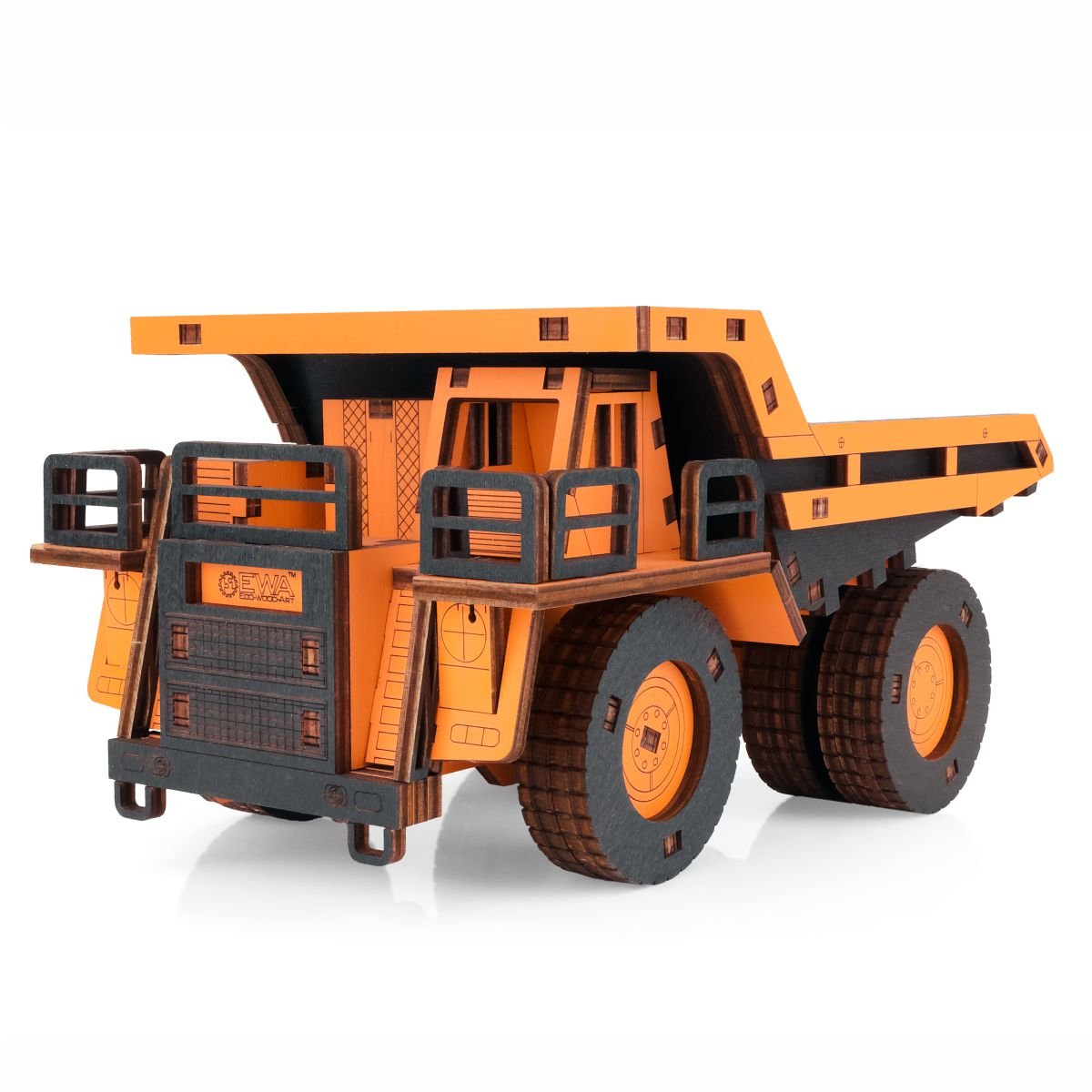 3D Wooden Model Kit | Dump Truck (BEW013e) – Wooden constructors | Varvikas.Shop