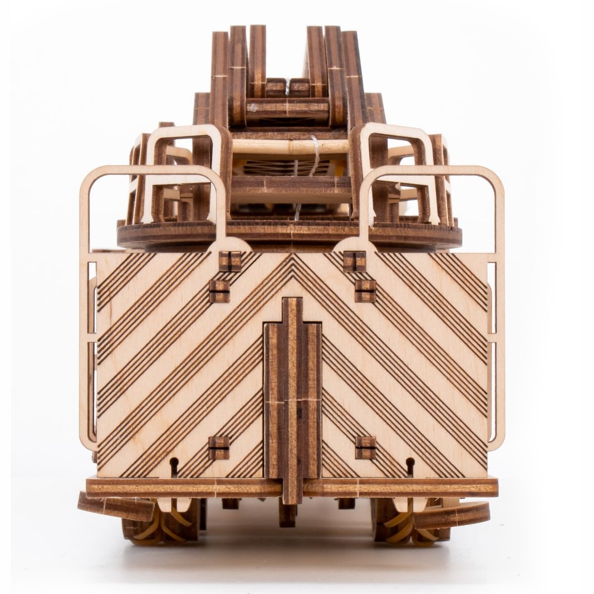 3D Wooden Model Kit | Fire Truck (BEW009e) – Wooden constructors | Varvikas.Shop