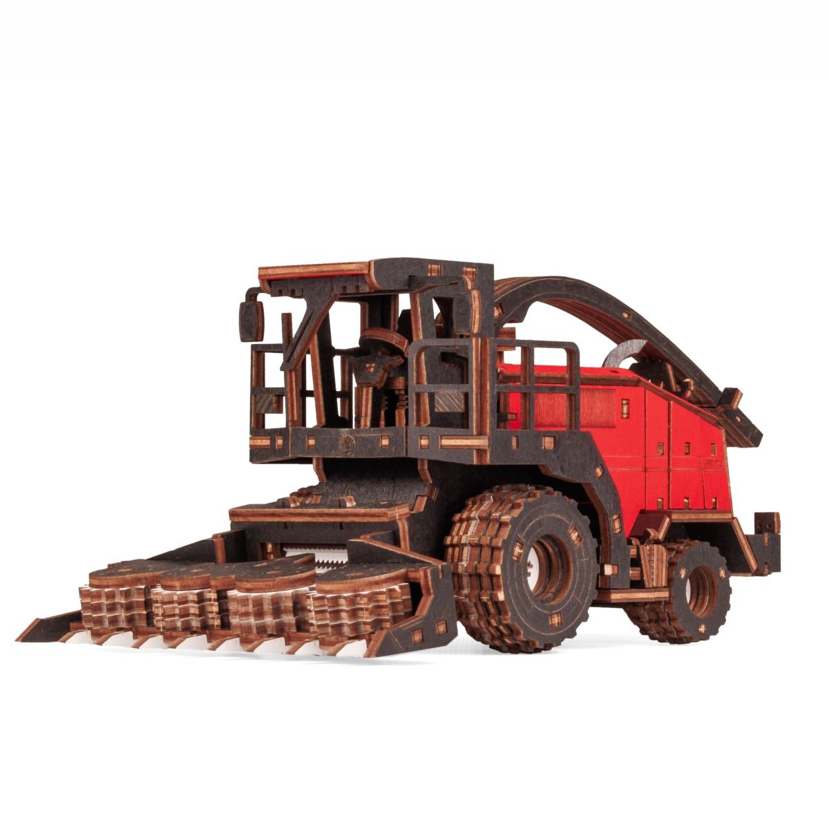 3D Wooden Model Kit | Harvester Forage (BEW010e) – Wooden constructors | Varvikas.Shop
