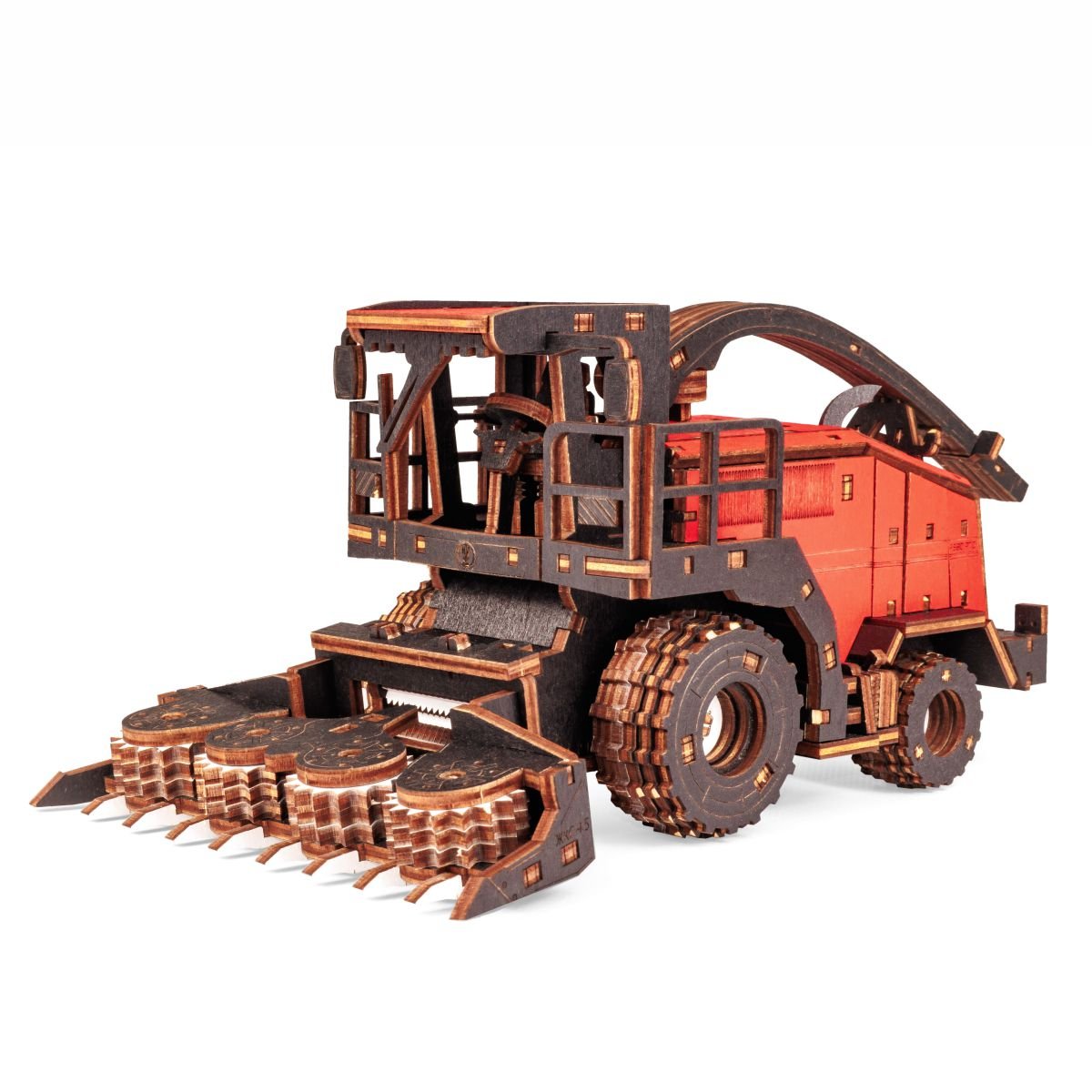 3D Wooden Model Kit | Harvester Forage (BEW010e) – Wooden constructors | Varvikas.Shop
