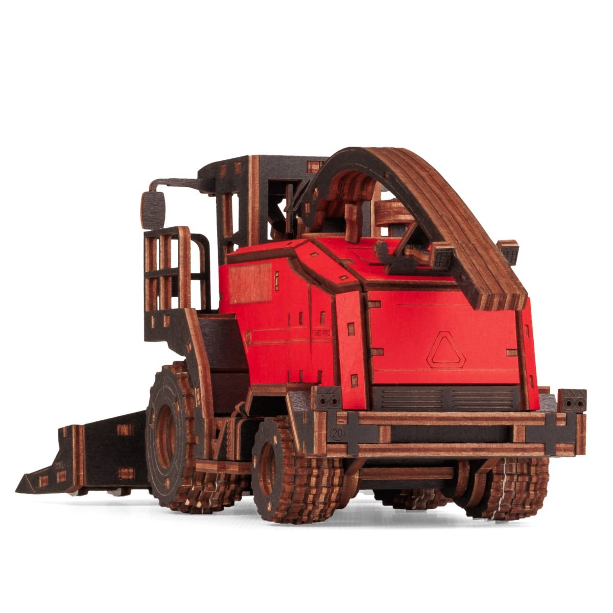 3D Wooden Model Kit | Harvester Forage (BEW010e) – Wooden constructors | Varvikas.Shop