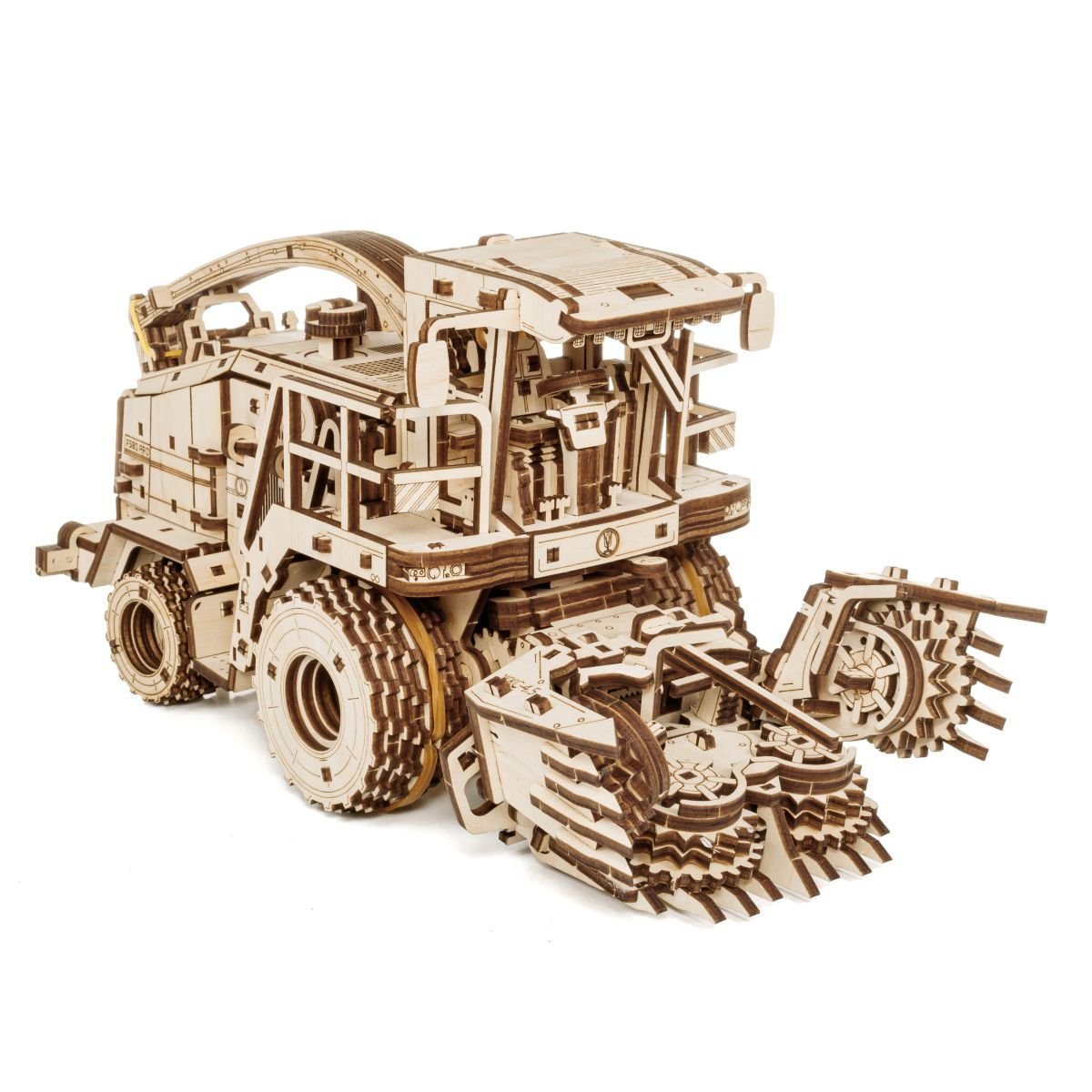 3D Wooden Model Kit | Harvester FS80 (BEW014e) – Wooden constructors | Varvikas.Shop