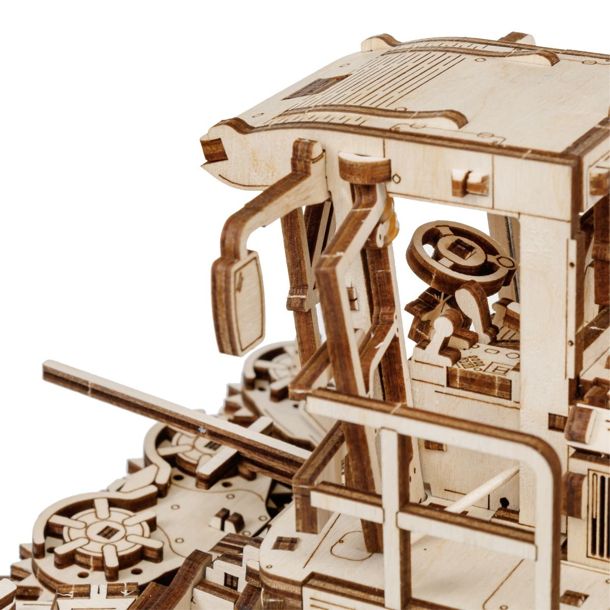 3D Wooden Model Kit | Harvester FS80 (BEW014e) – Wooden constructors | Varvikas.Shop