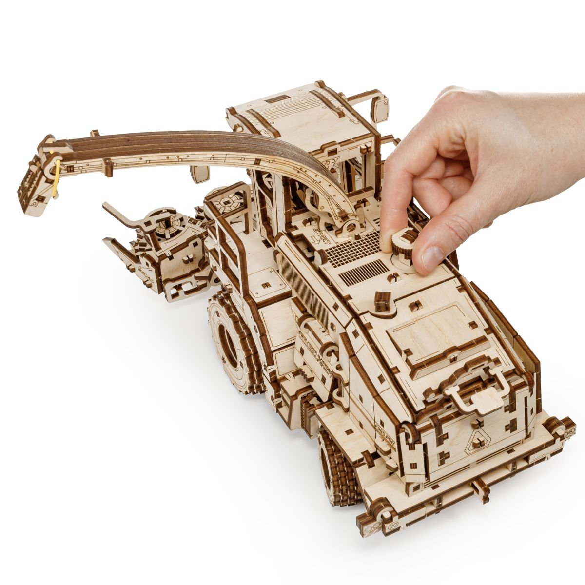 3D Wooden Model Kit | Harvester FS80 (BEW014e) – Wooden constructors | Varvikas.Shop