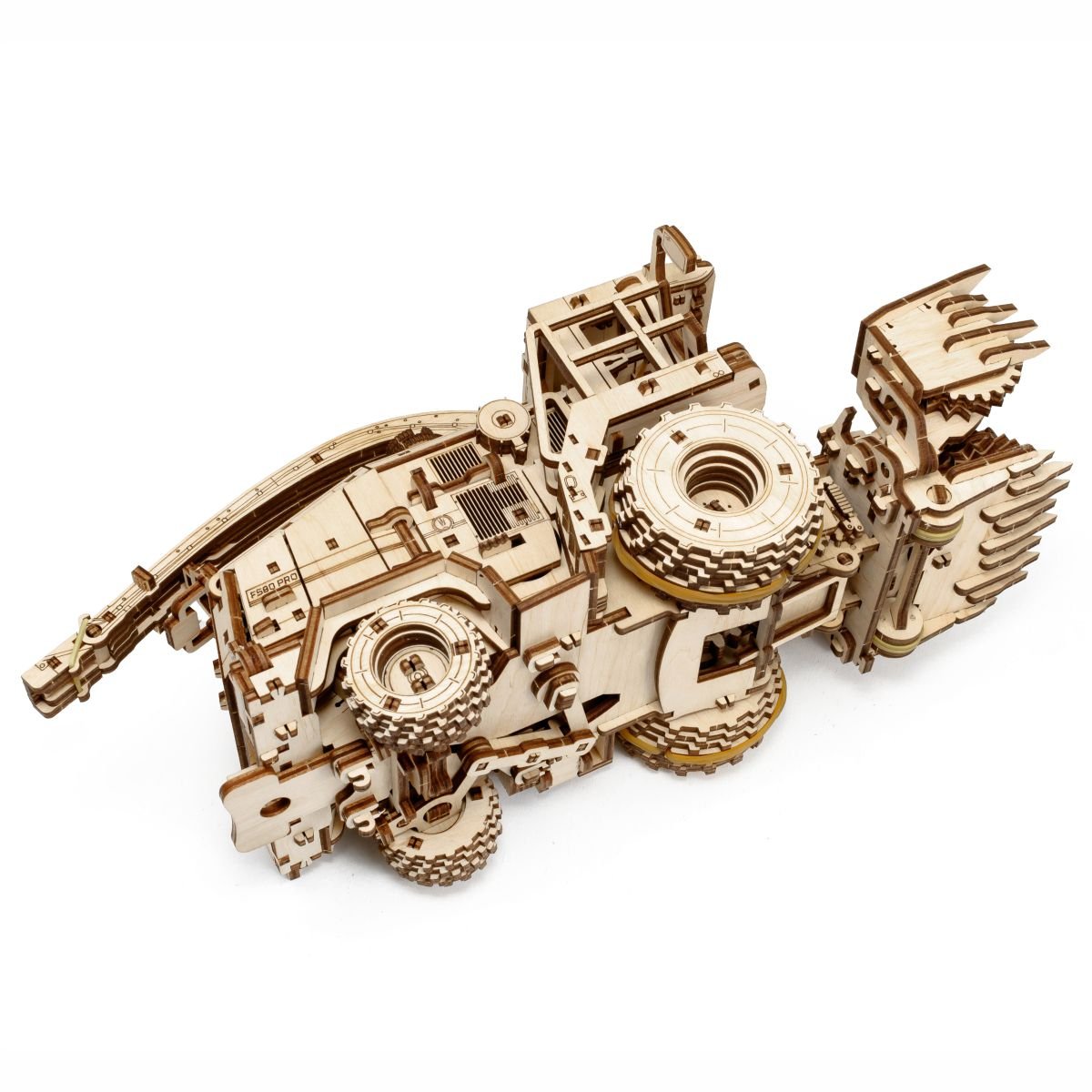 3D Wooden Model Kit | Harvester FS80 (BEW014e) – Wooden constructors | Varvikas.Shop