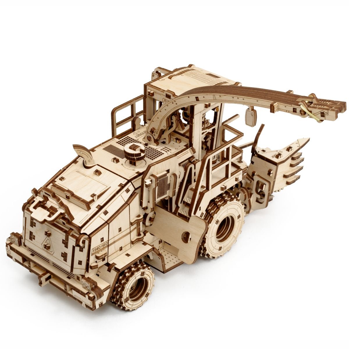 3D Wooden Model Kit | Harvester FS80 (BEW014e) – Wooden constructors | Varvikas.Shop