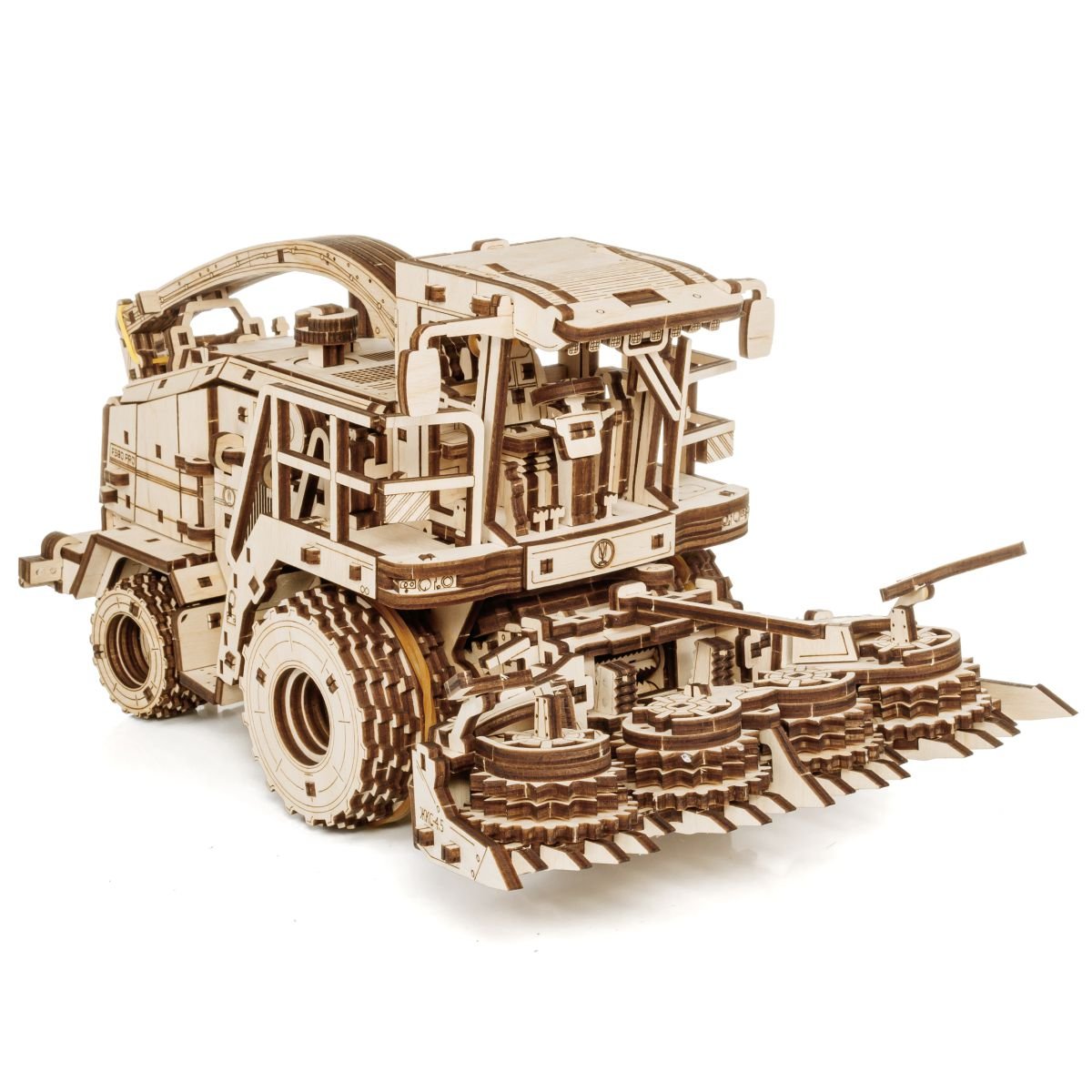 3D Wooden Model Kit | Harvester FS80 (BEW014e) – Wooden constructors | Varvikas.Shop