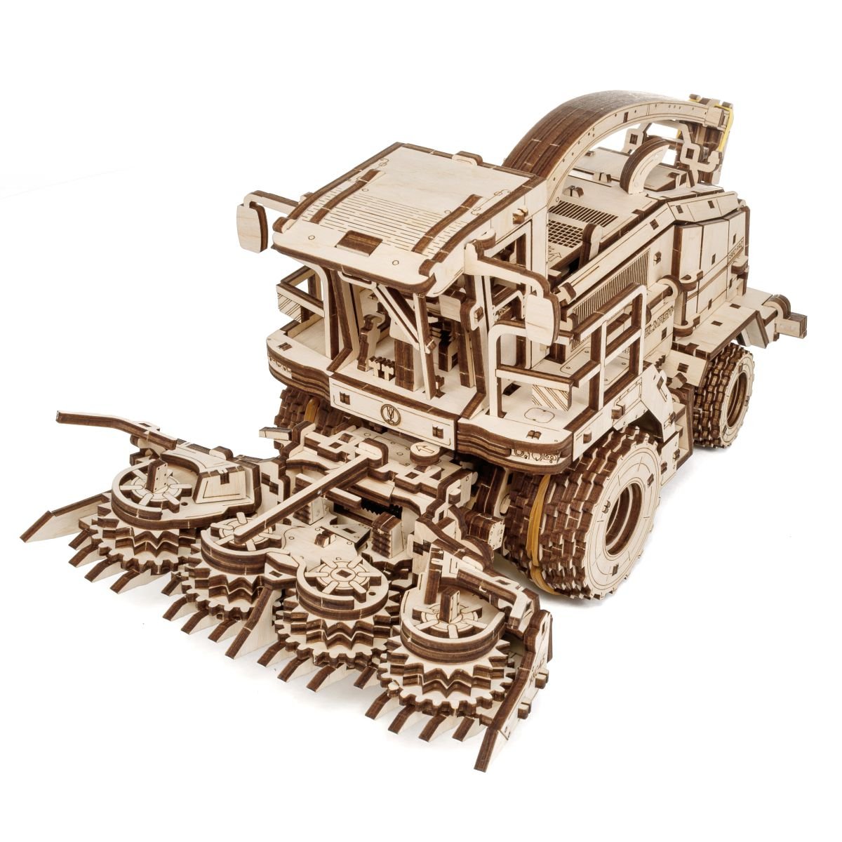 3D Wooden Model Kit | Harvester FS80 (BEW014e) – Wooden constructors | Varvikas.Shop
