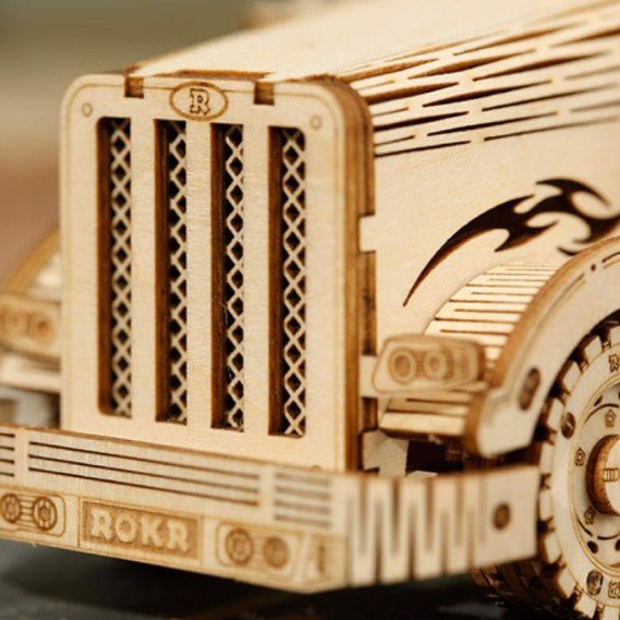 3D Wooden Model Kit | Heavy Truck (RA009e) – Wooden constructors | Varvikas.Shop