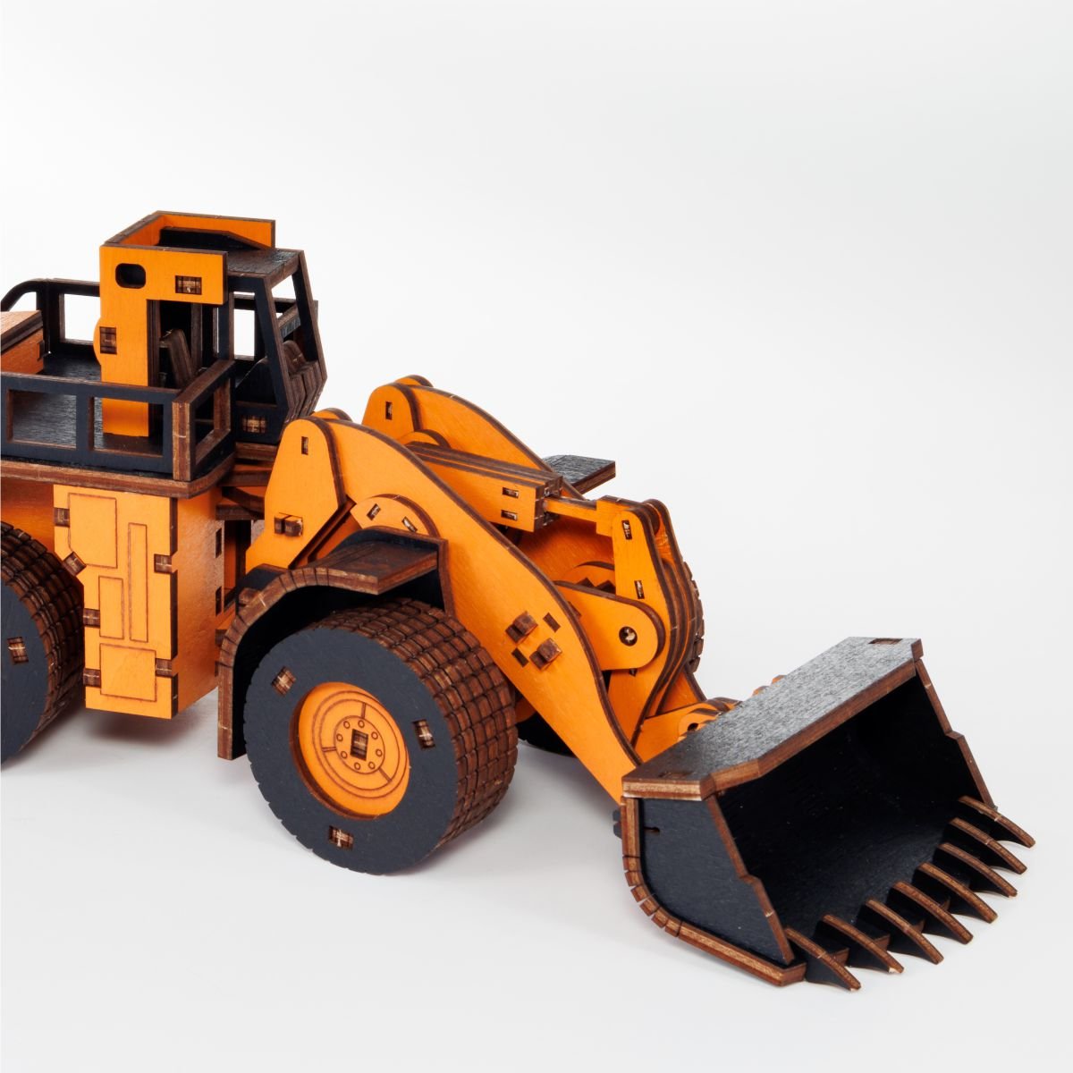 3D Wooden Model Kit | Loader (BEW012e) – Wooden constructors | Varvikas.Shop