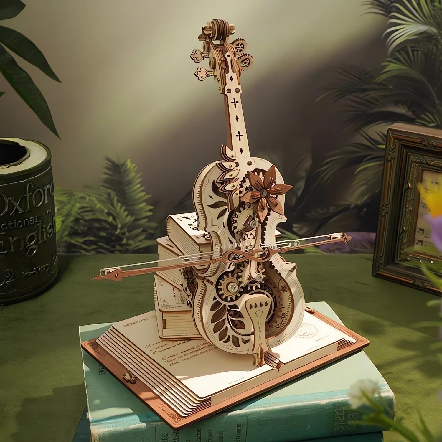 3D Wooden Model Kit | Magic Cello (RK018e) – Wooden constructors | Varvikas.Shop