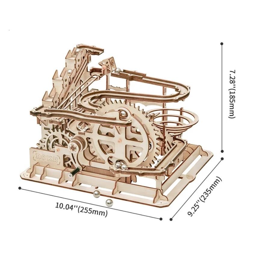 3D Wooden Model Kit | Marble Parkour (RK012e) – Wooden constructors | Varvikas.Shop