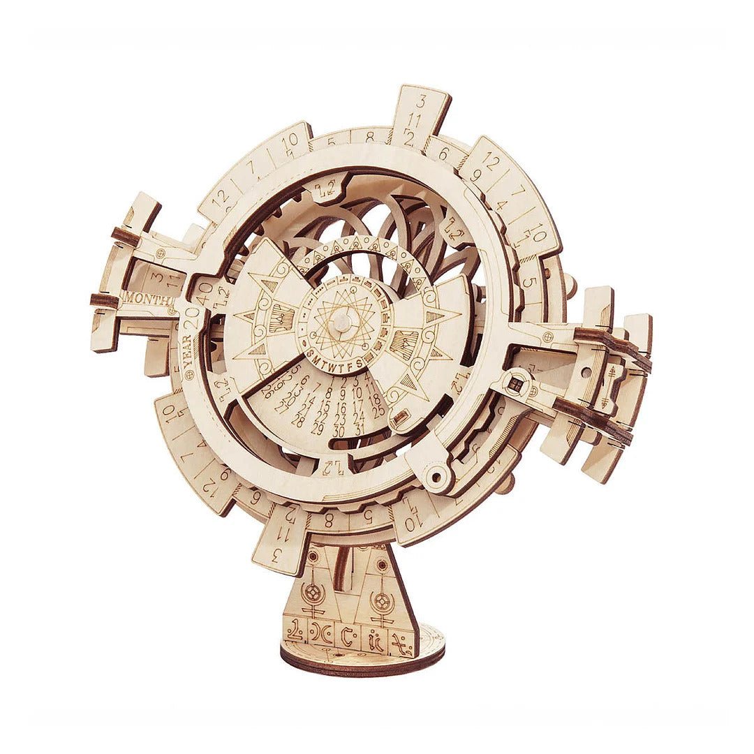 3D Wooden Model Kit | Perpetual Calendar (RK015e) – Wooden constructors | Varvikas.Shop